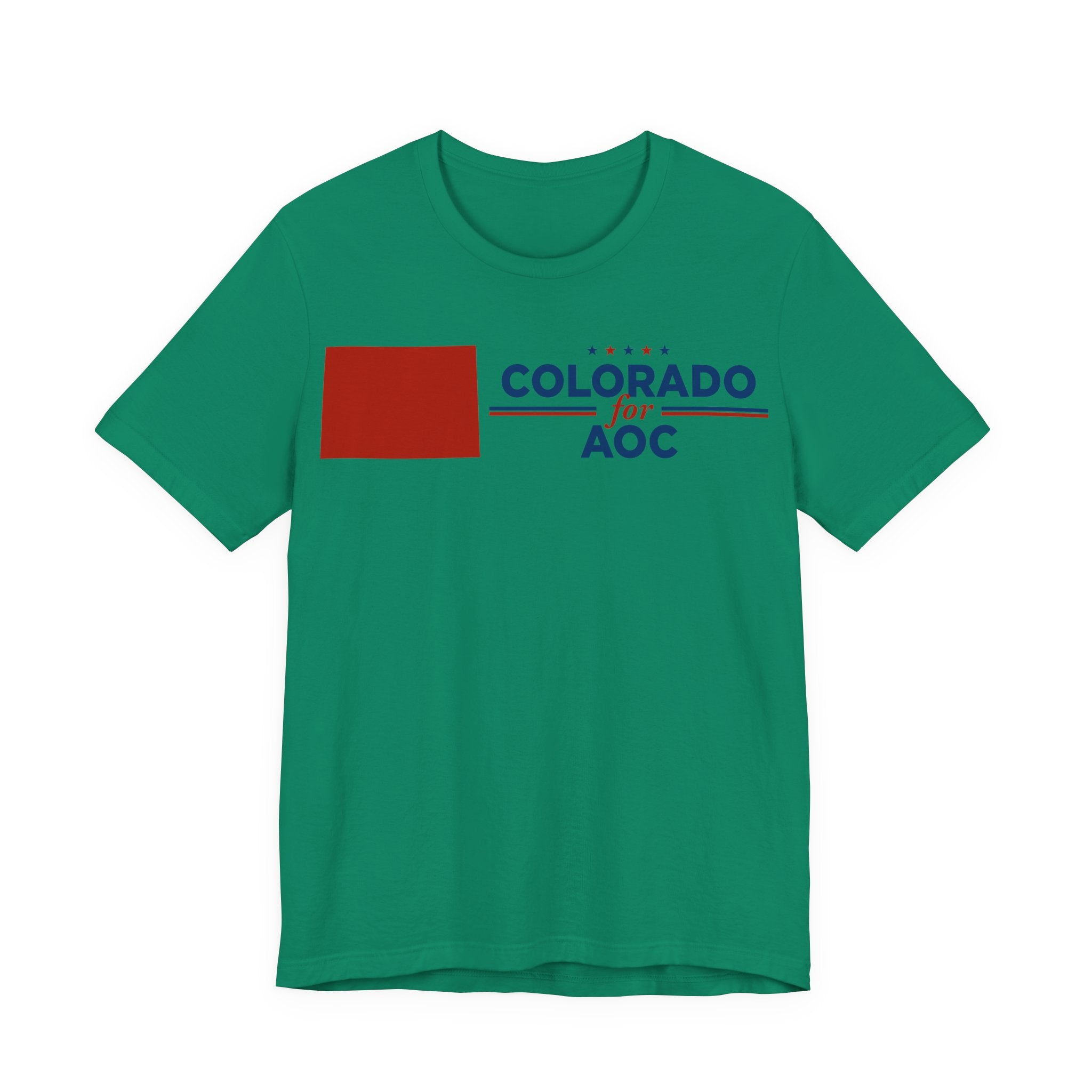 Colorado for AOC for President Campaign T-Shirt 2028