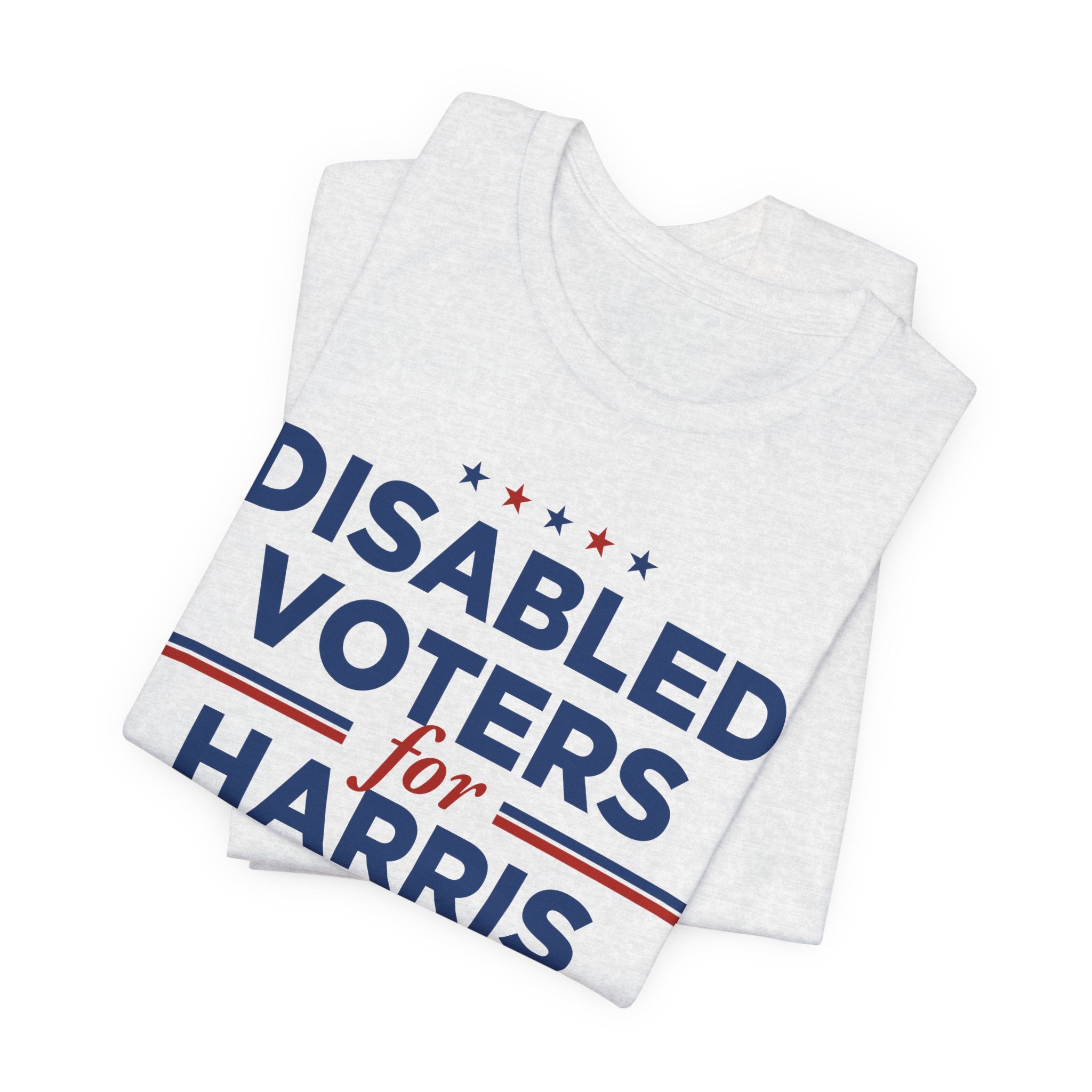 Disable Voters for Kamala Harris for President Campaign T-Shirt 2028