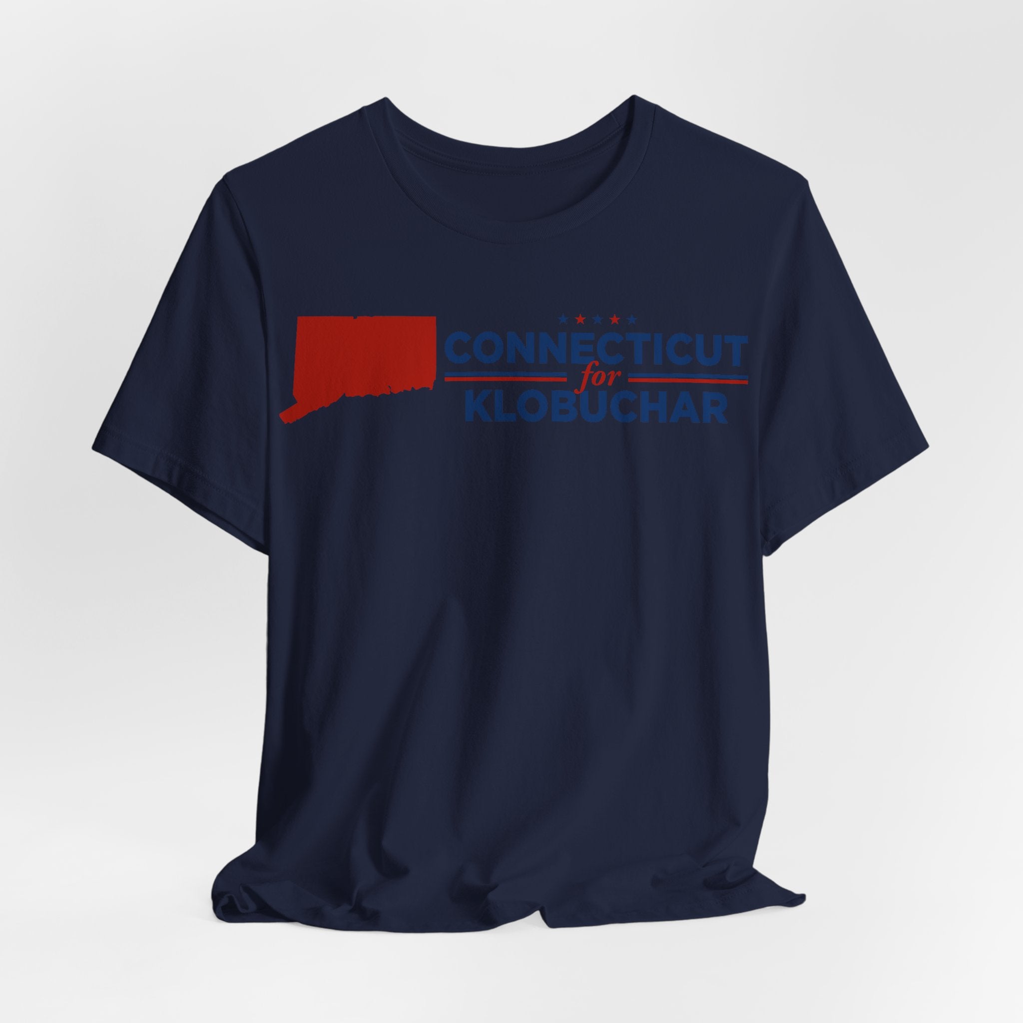 Connecticut for Amy Klobuchar for President Campaign T-Shirt 2028
