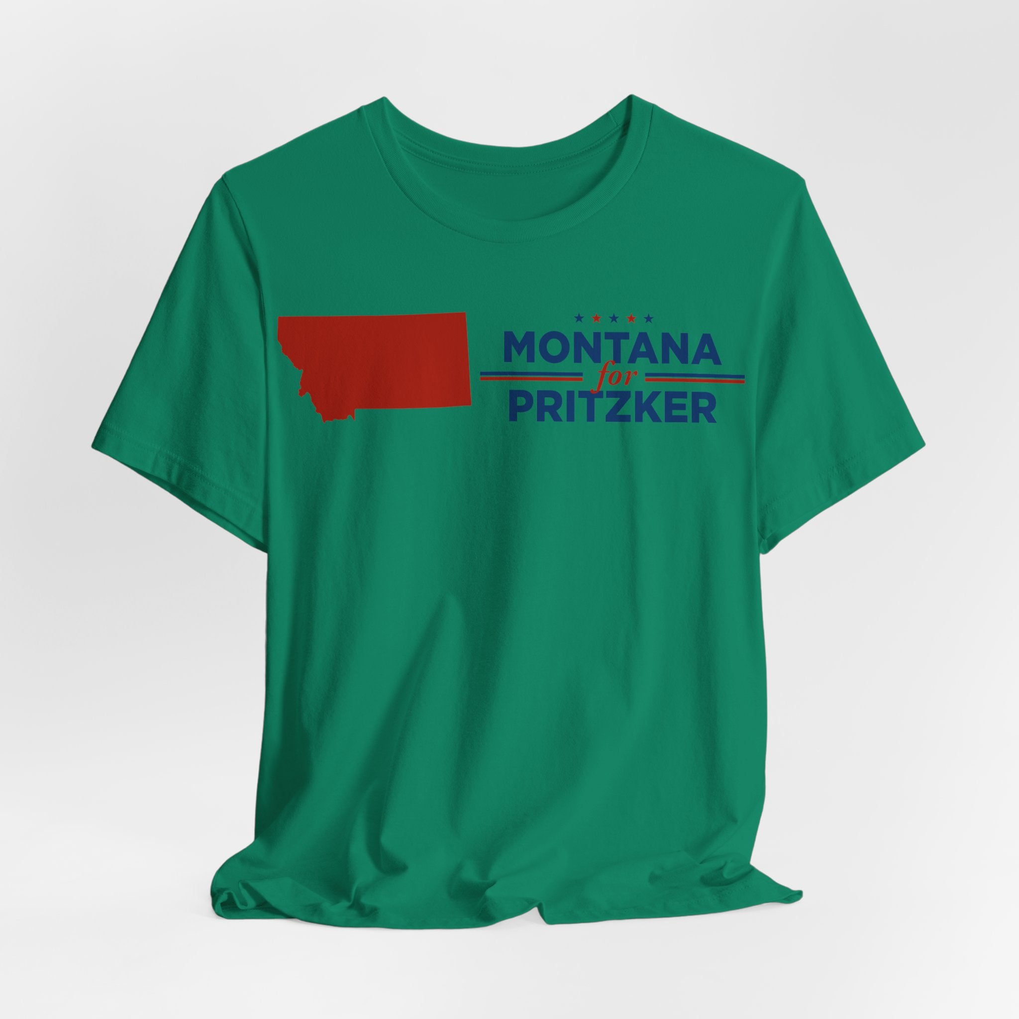 Montana for J.B. Pritzker for President Campaign T-Shirt 2028