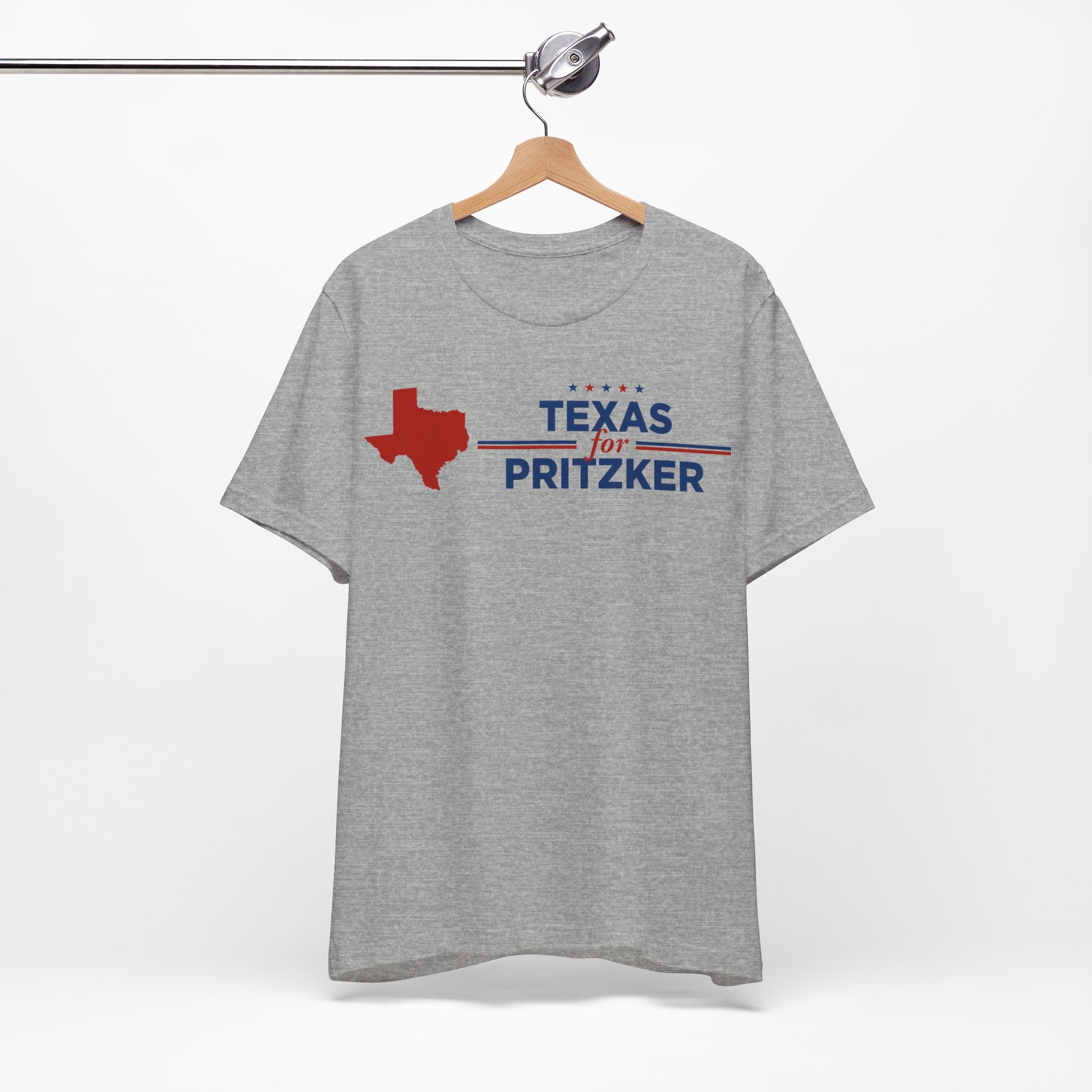 Texas for J.B. Pritzker for President Campaign T-Shirt 2028