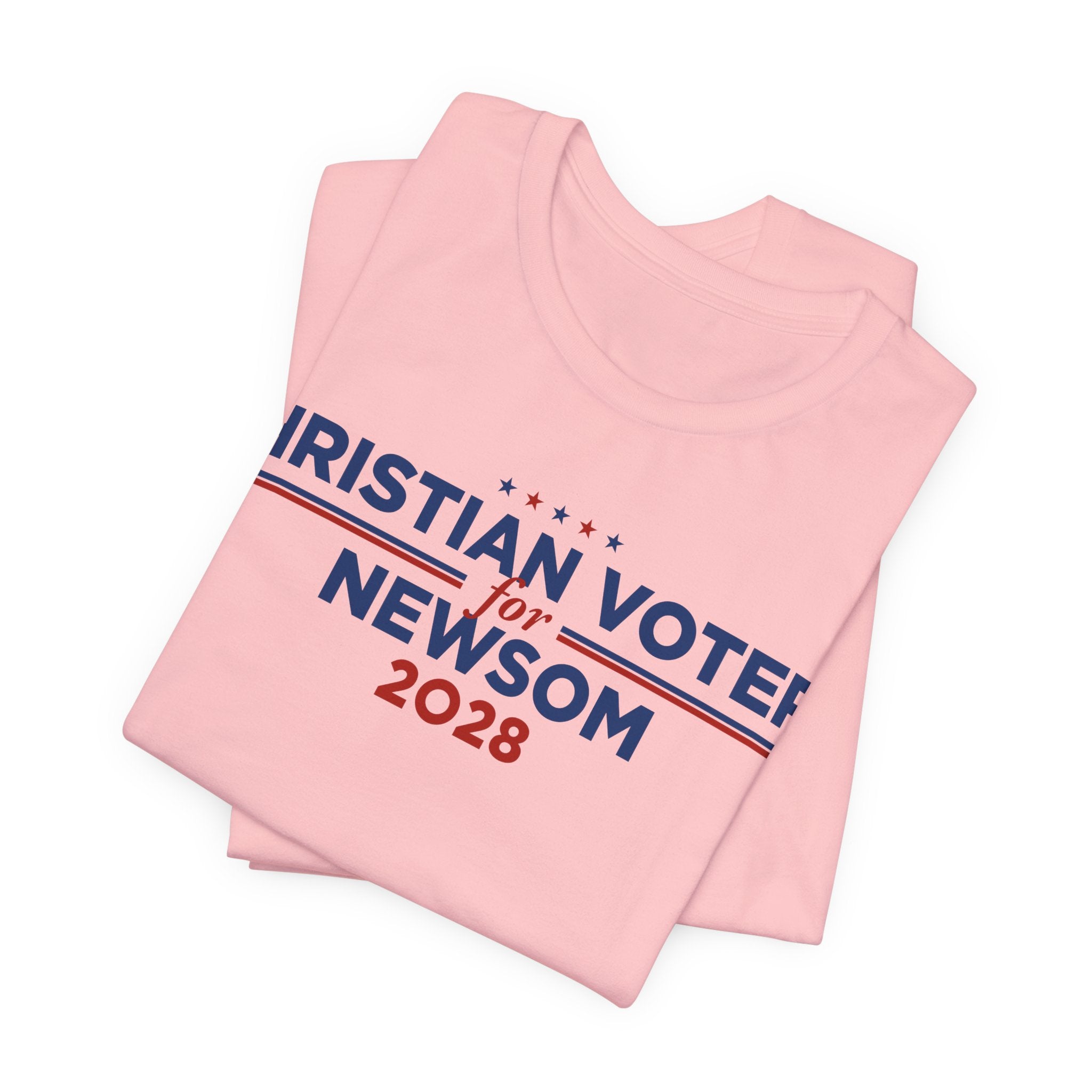Christian Voters for Gavin Newsom for President Campaign T-Shirt 2028