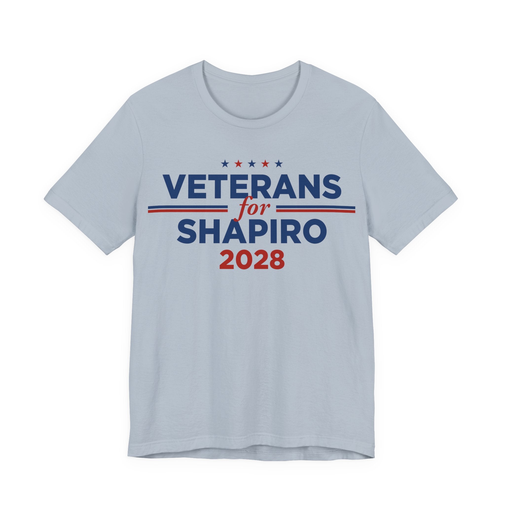 Veterans for Josh Shapiro for President Campaign T-Shirt 2028