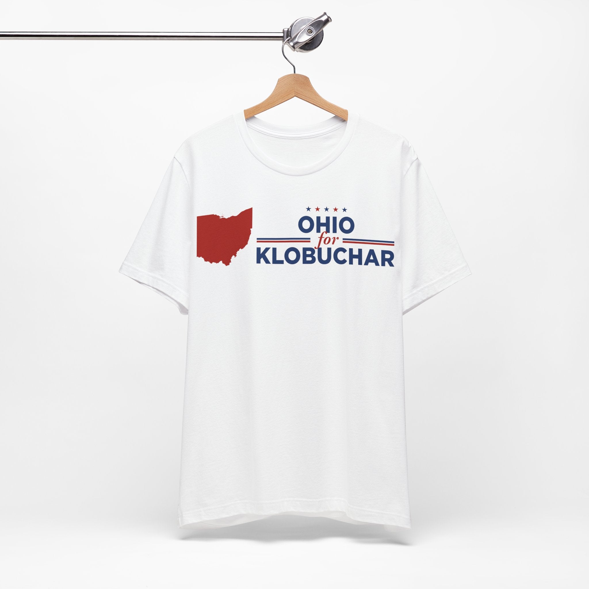 Ohio for Amy Klobuchar for President Campaign T-Shirt 2028