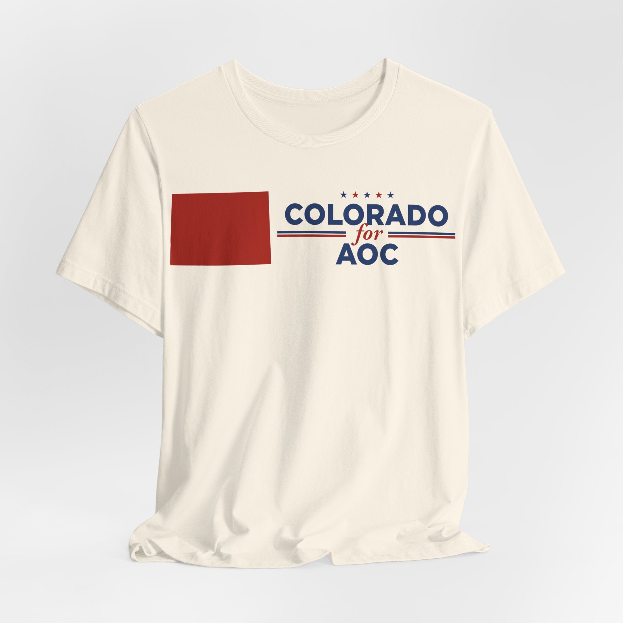 Colorado for AOC for President Campaign T-Shirt 2028