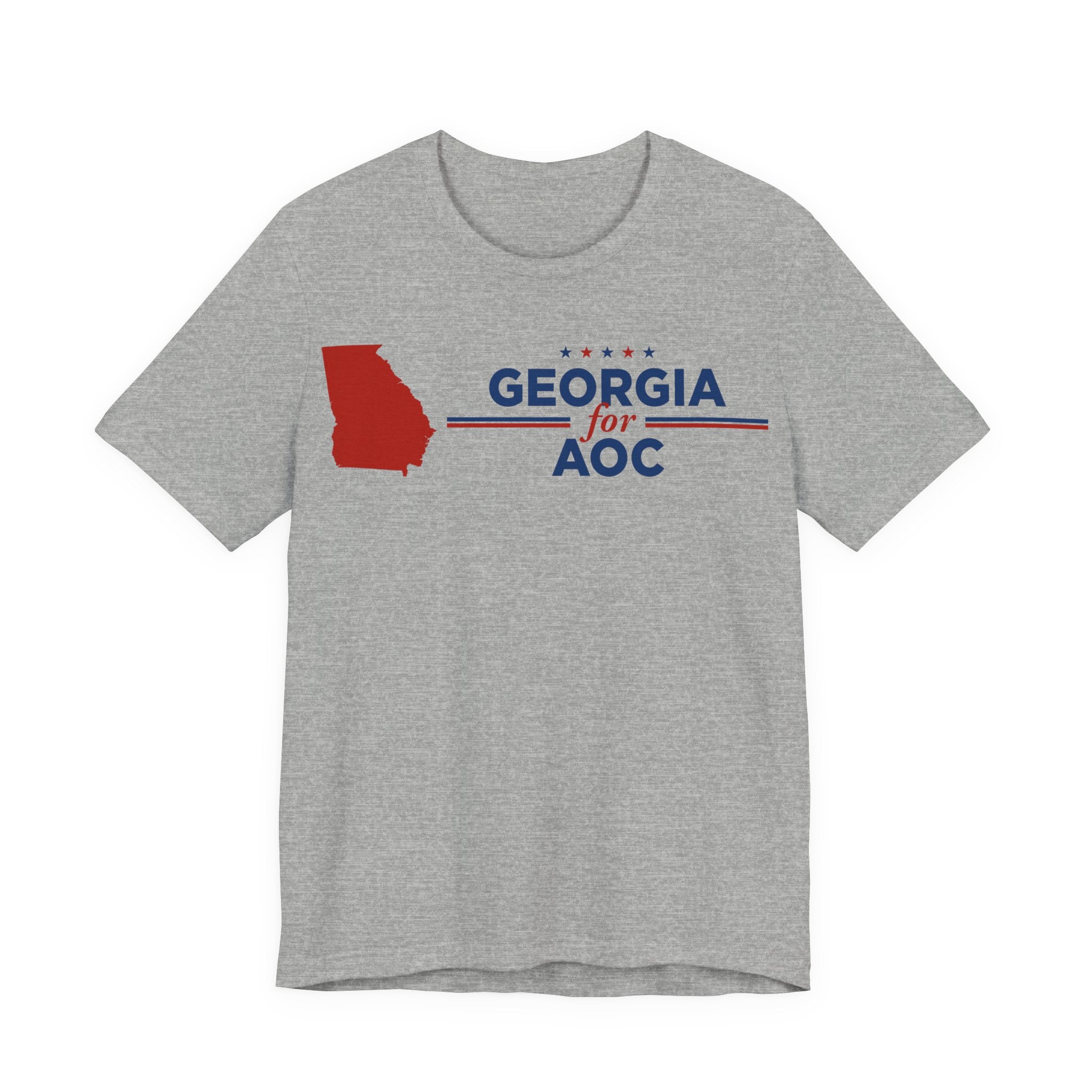 Georgia for AOC for President Campaign T-Shirt 2028