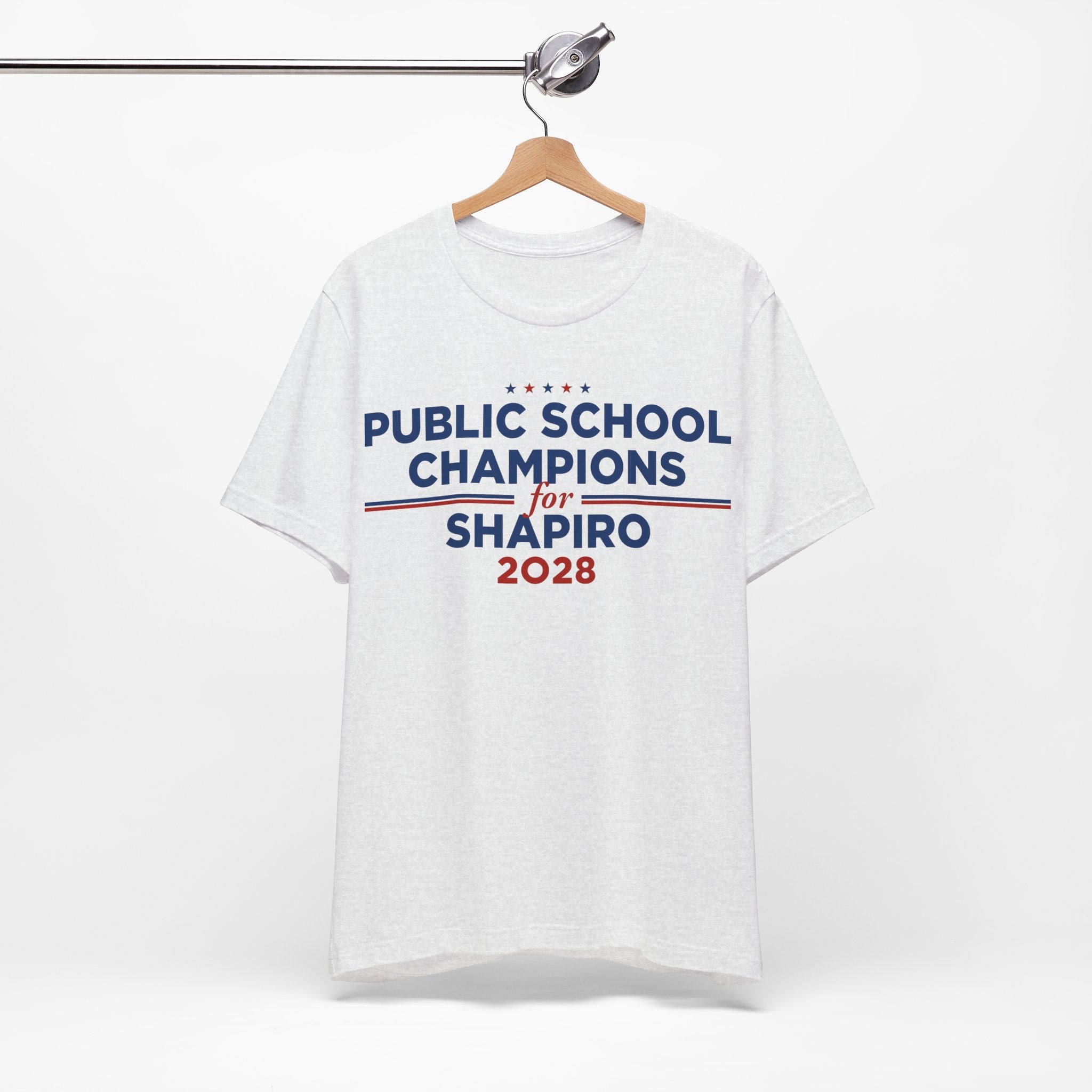 Public School Champions for Josh Shapiro for President Campaign T-Shirt 2028