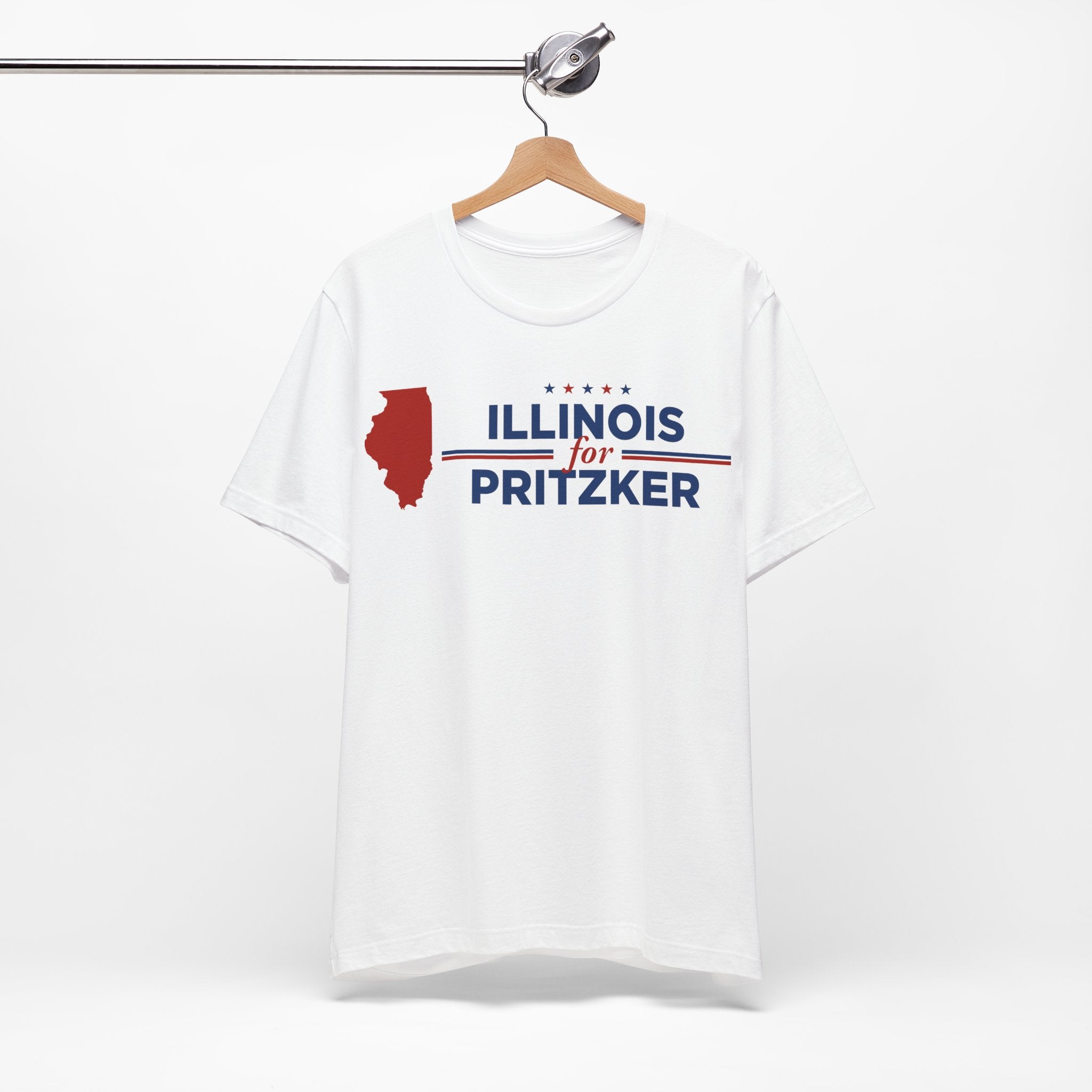 Illinois for J.B. Pritzker for President Campaign T-Shirt 2028