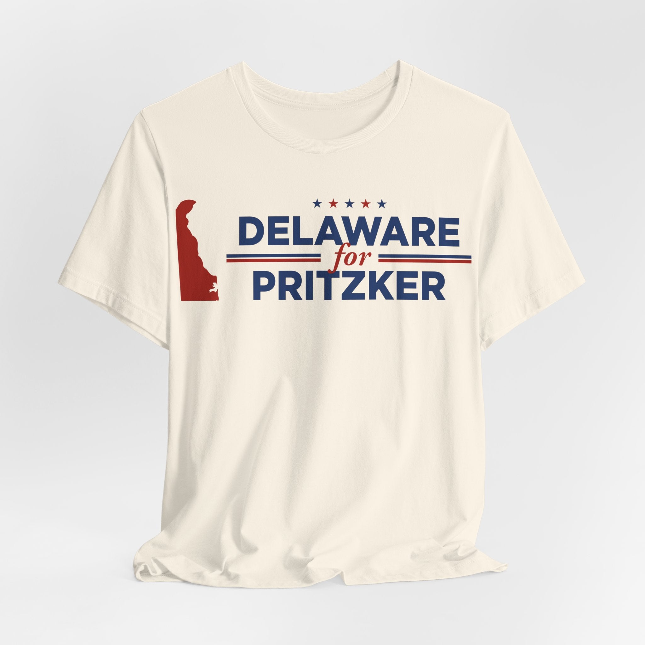 Delaware for J.B. Pritzker for President Campaign T-Shirt 2028