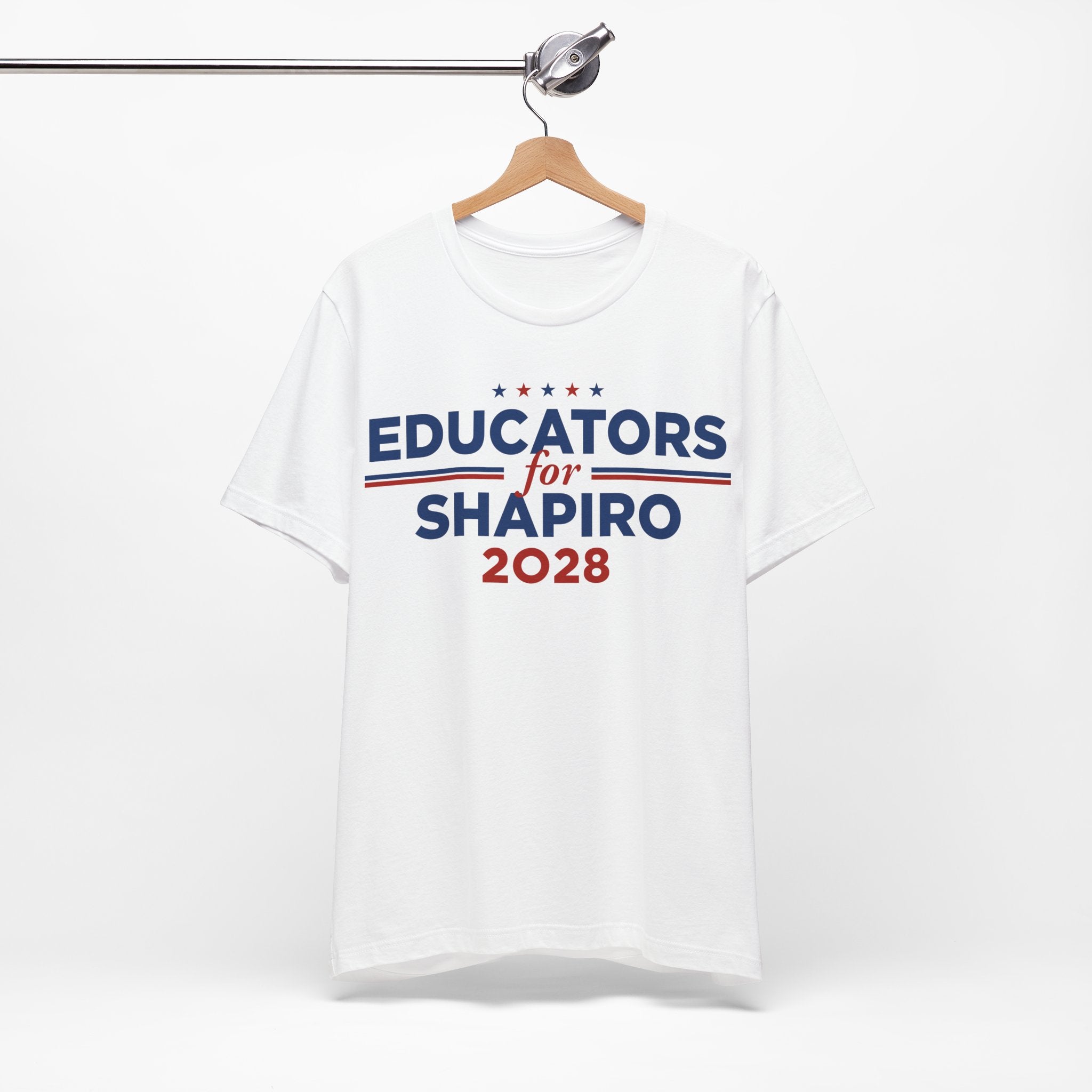 Educators for Josh Shapiro for President Campaign T-Shirt 2028