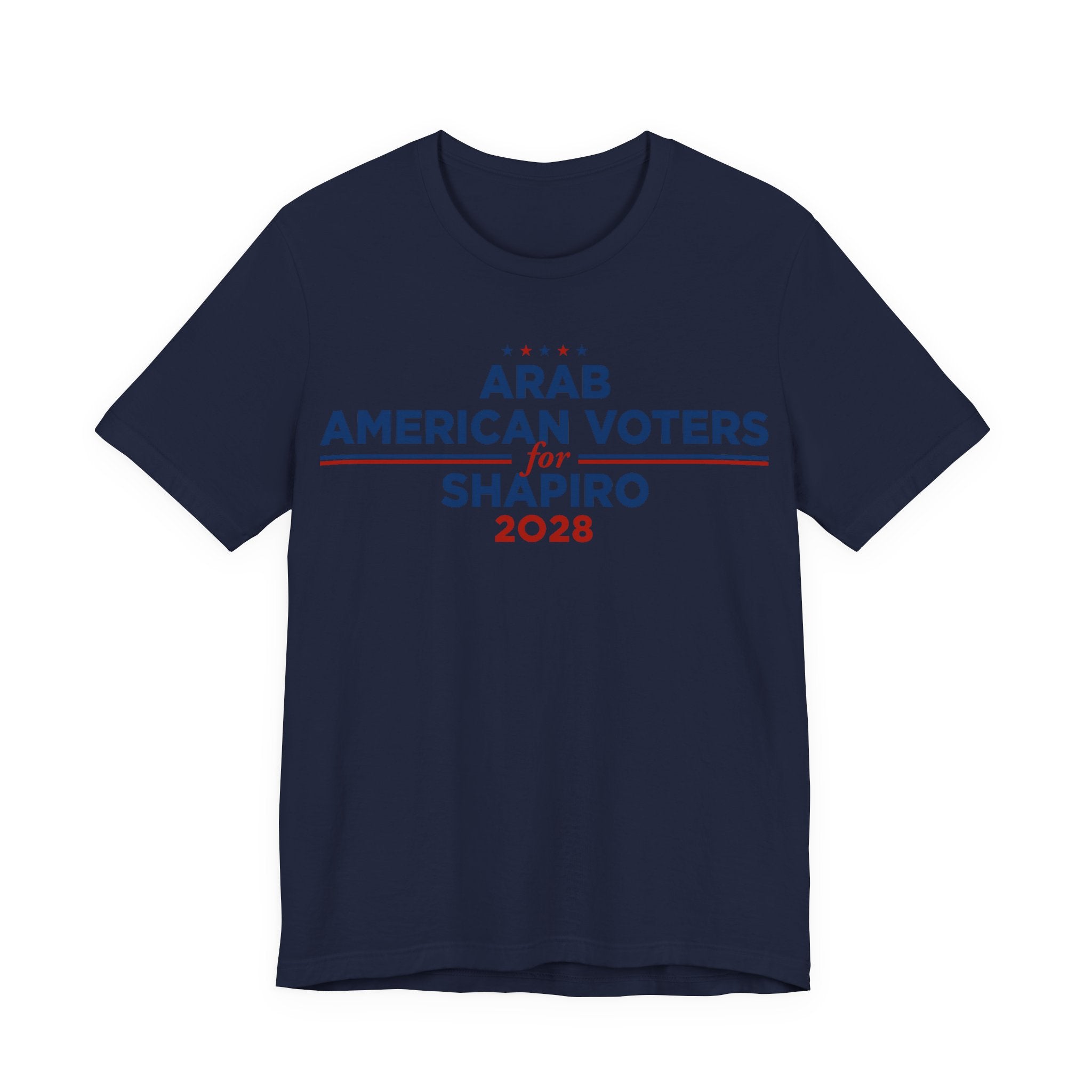 Arab American Voters for Josh Shapiro for President Campaign T-Shirt 2028