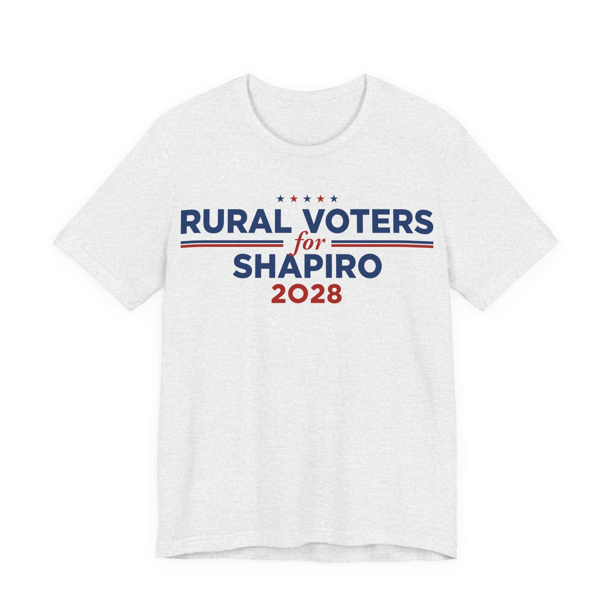 Rural Voters for Josh Shapiro for President Campaign T-Shirt 2028