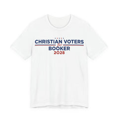 Christian Voters for Cory Booker for President Campaign T-Shirt 2028