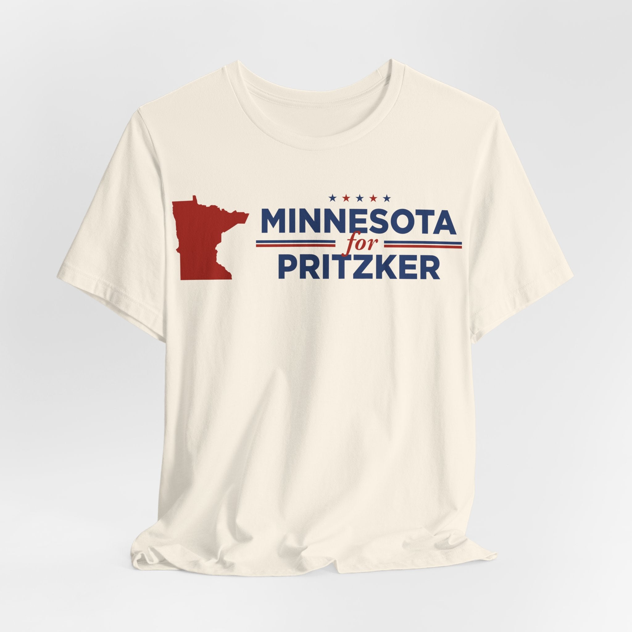 Minnesota for J.B. Pritzker for President Campaign T-Shirt 2028