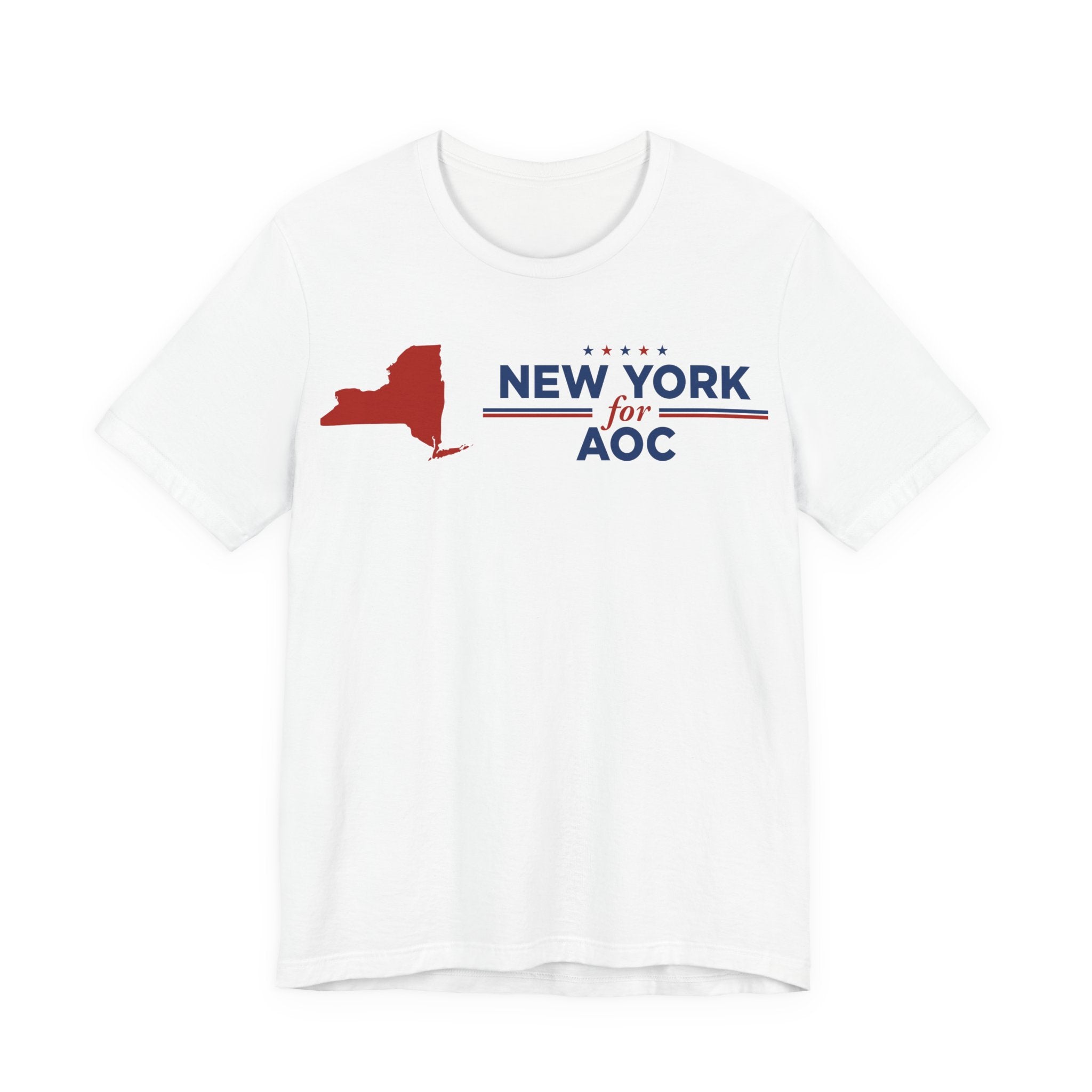 New York for AOC for President Campaign T-Shirt 2028