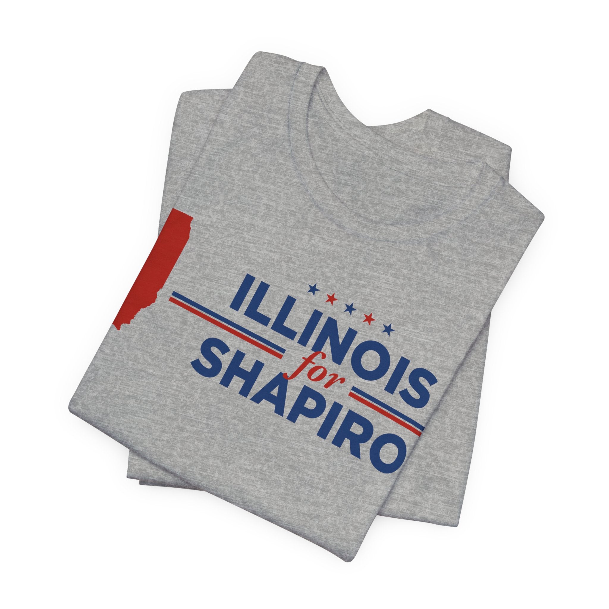 Illinois for Josh Shapiro for President Campaign T-Shirt 2028