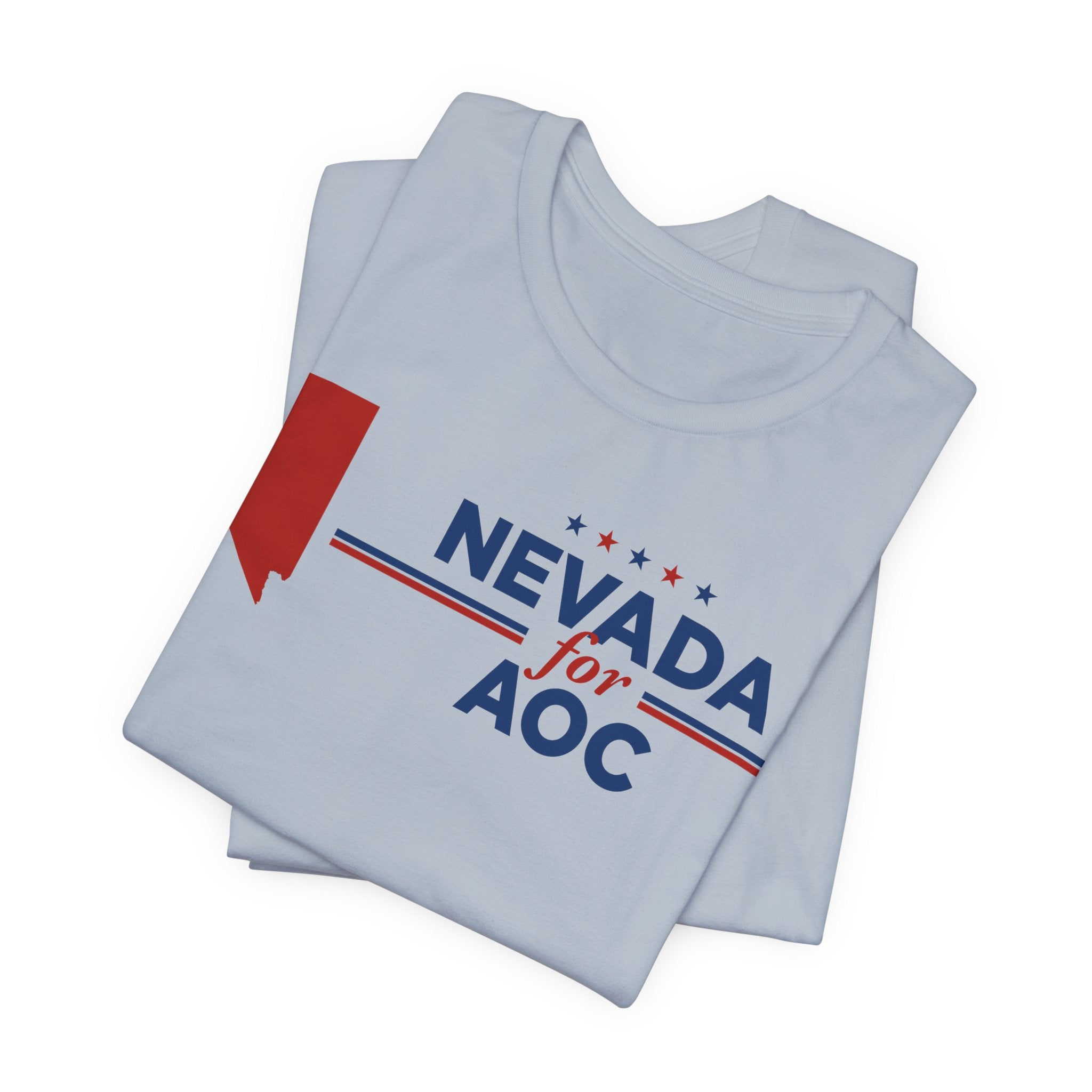 Nevada for AOC for President Campaign T-Shirt 2028