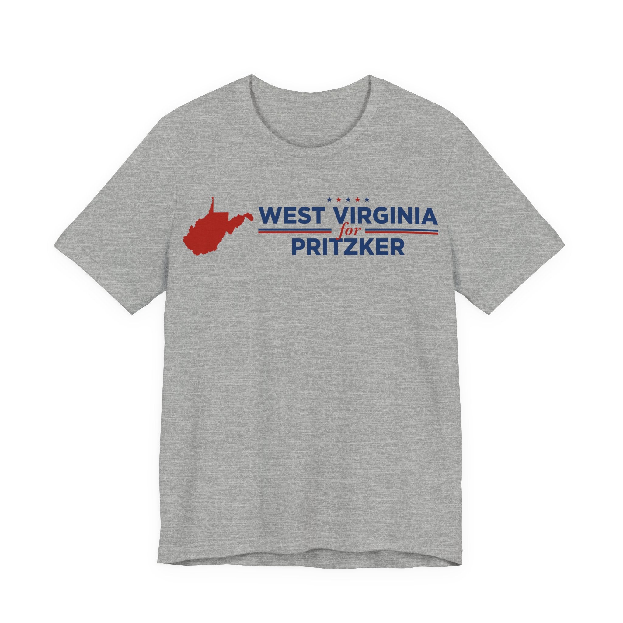 West Virginia for J.B. Pritzker for President Campaign T-Shirt 2028