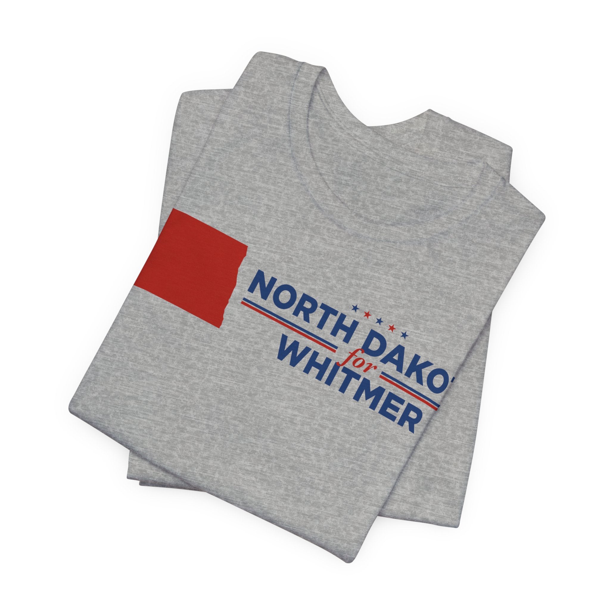 North Dakota for Gretchen Whitmer for President Campaign T-Shirt 2028