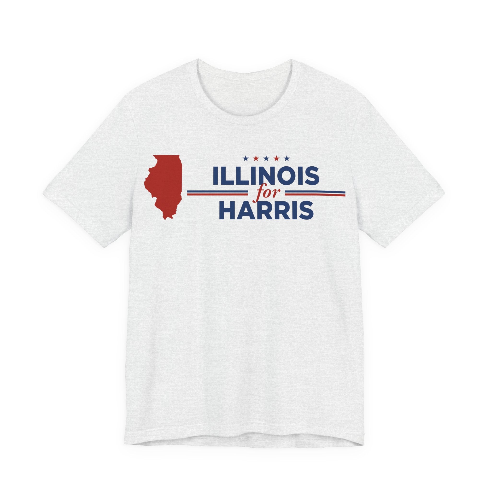 Illinois for Kamala Harris for President Campaign T-Shirt 2028