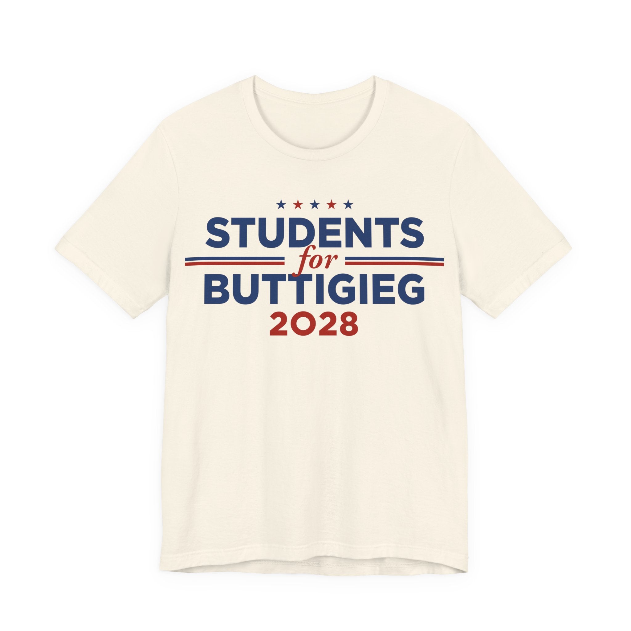 Students for Pete Buttigieg for President Campaign T-Shirt 2028