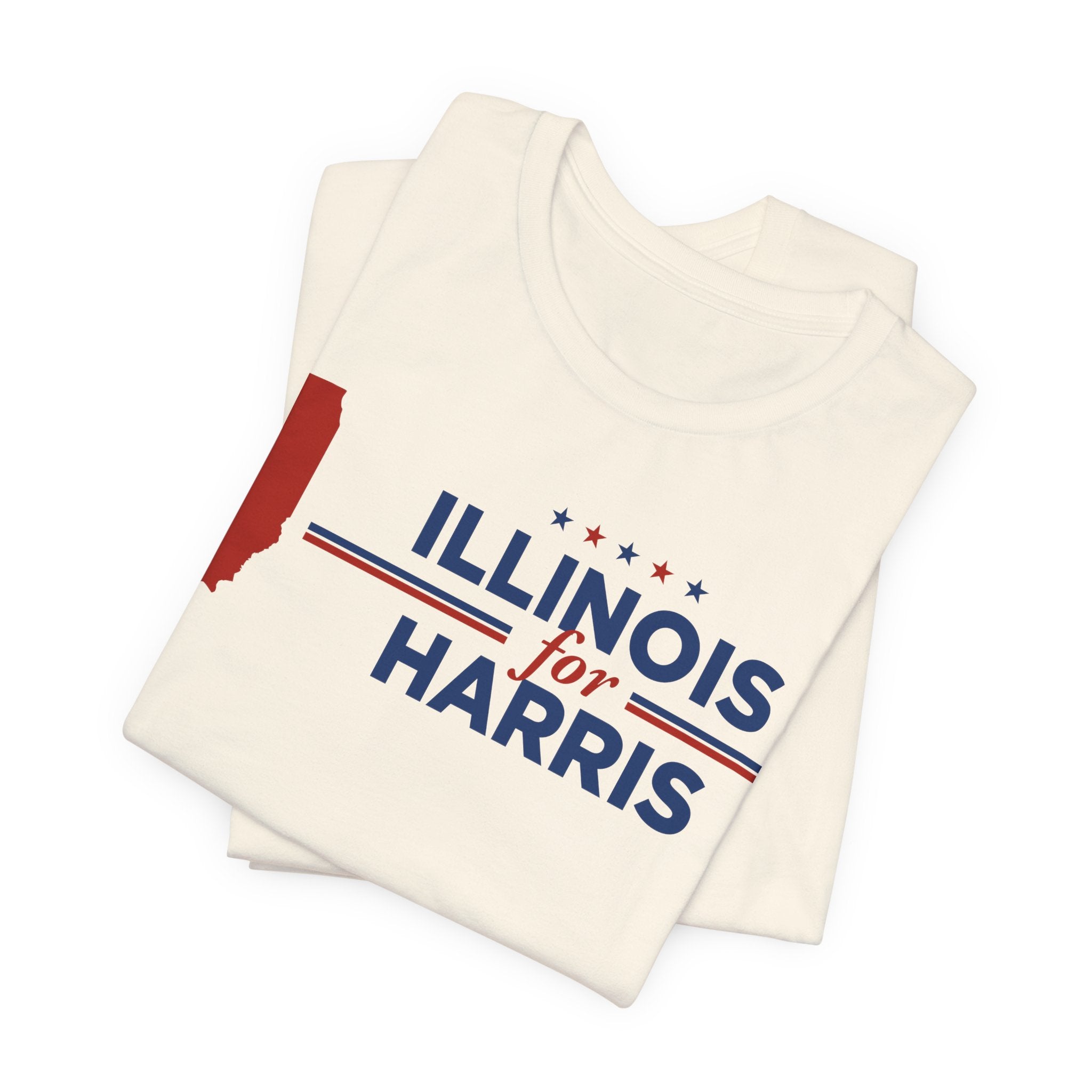 Illinois for Kamala Harris for President Campaign T-Shirt 2028