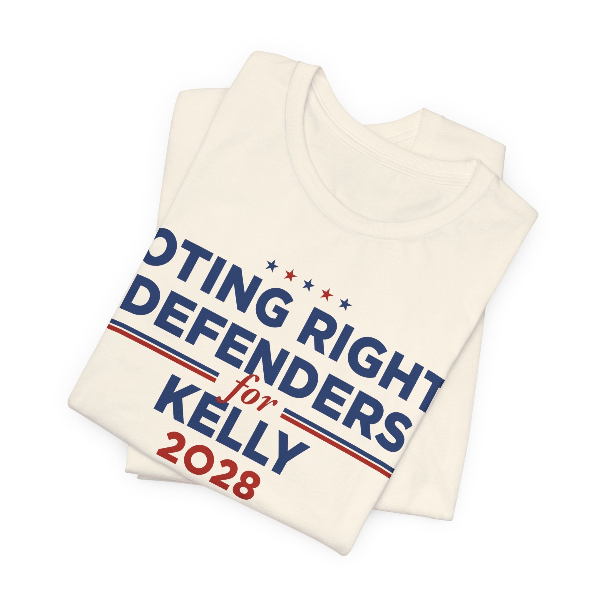Voting Rights Defenders for Mark Kelly for President Campaign T-Shirt 2028