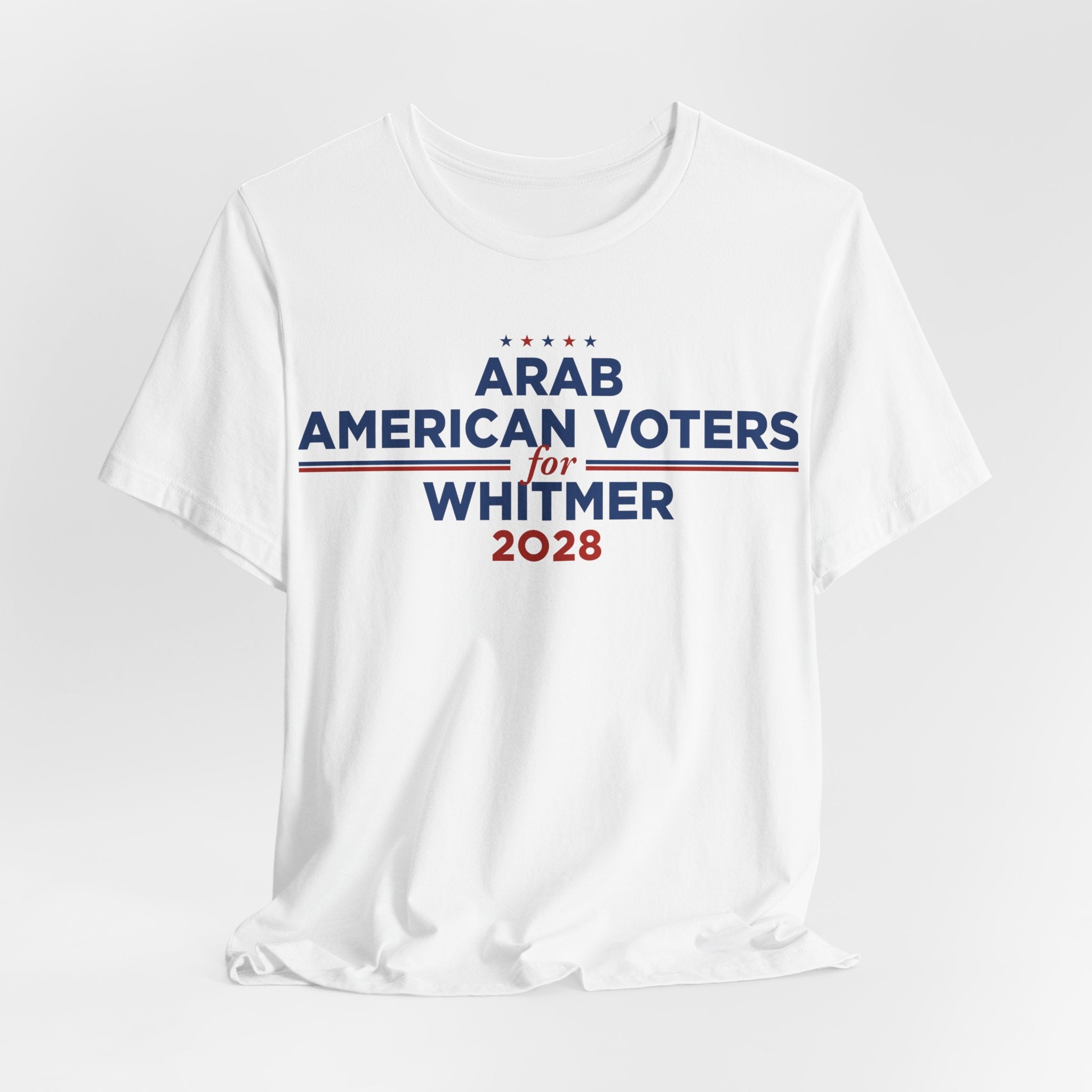 Arab American Voters for Gretchen Whitmer for President Campaign T-Shirt 2028