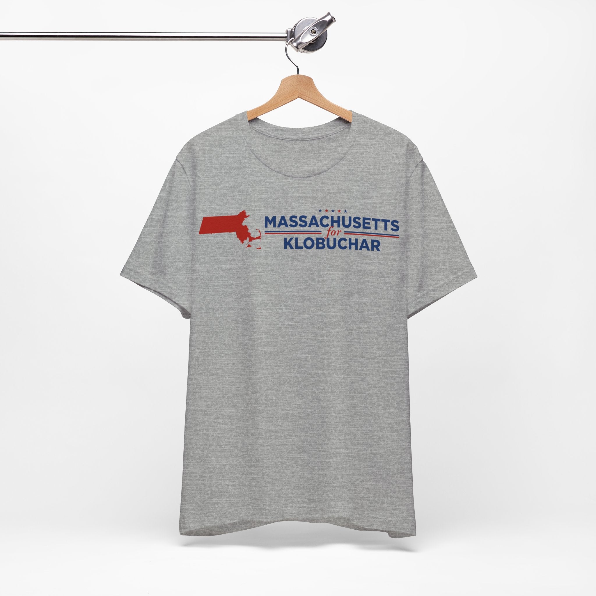 Massachusetts for Amy Klobuchar for President Campaign T-Shirt 2028