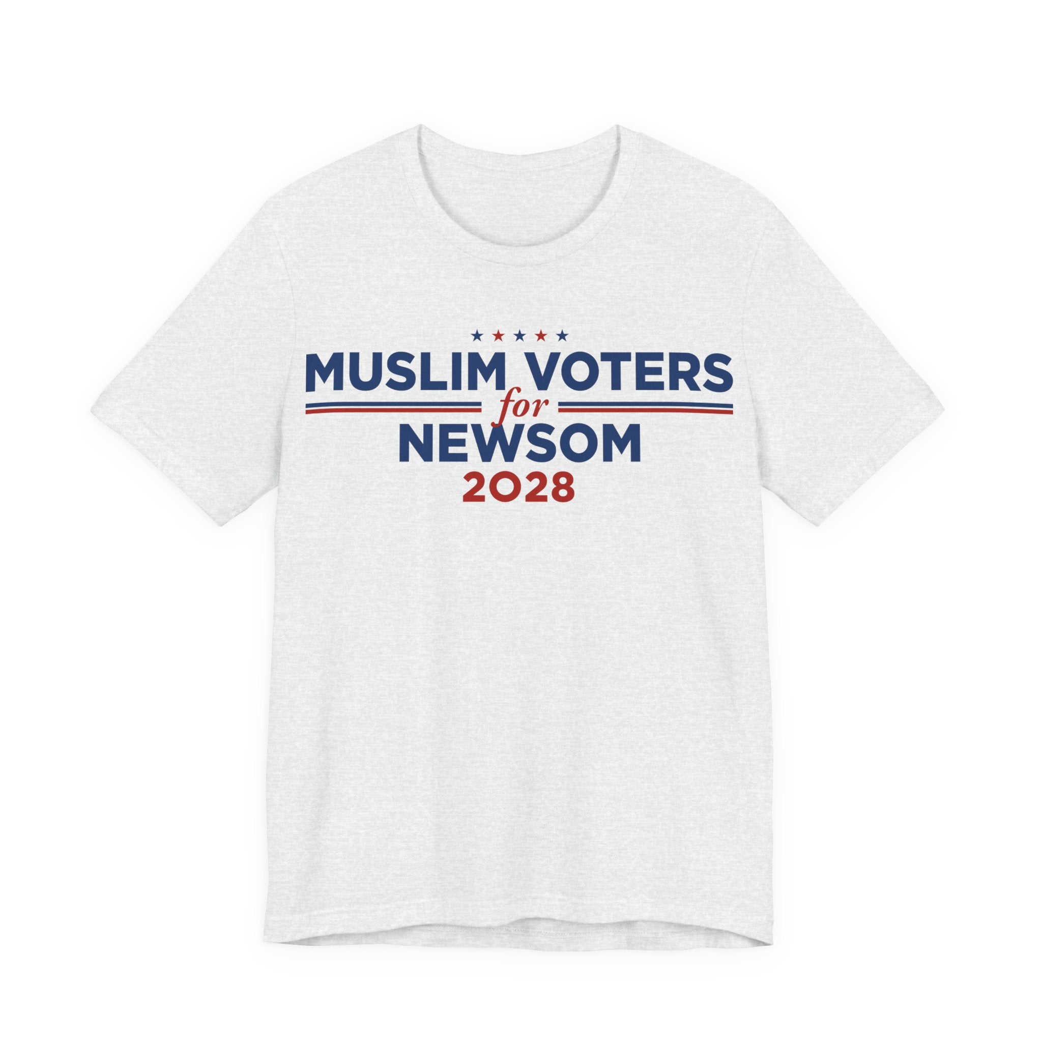Muslim Voters for Gavin Newsom for President Campaign T-Shirt 2028