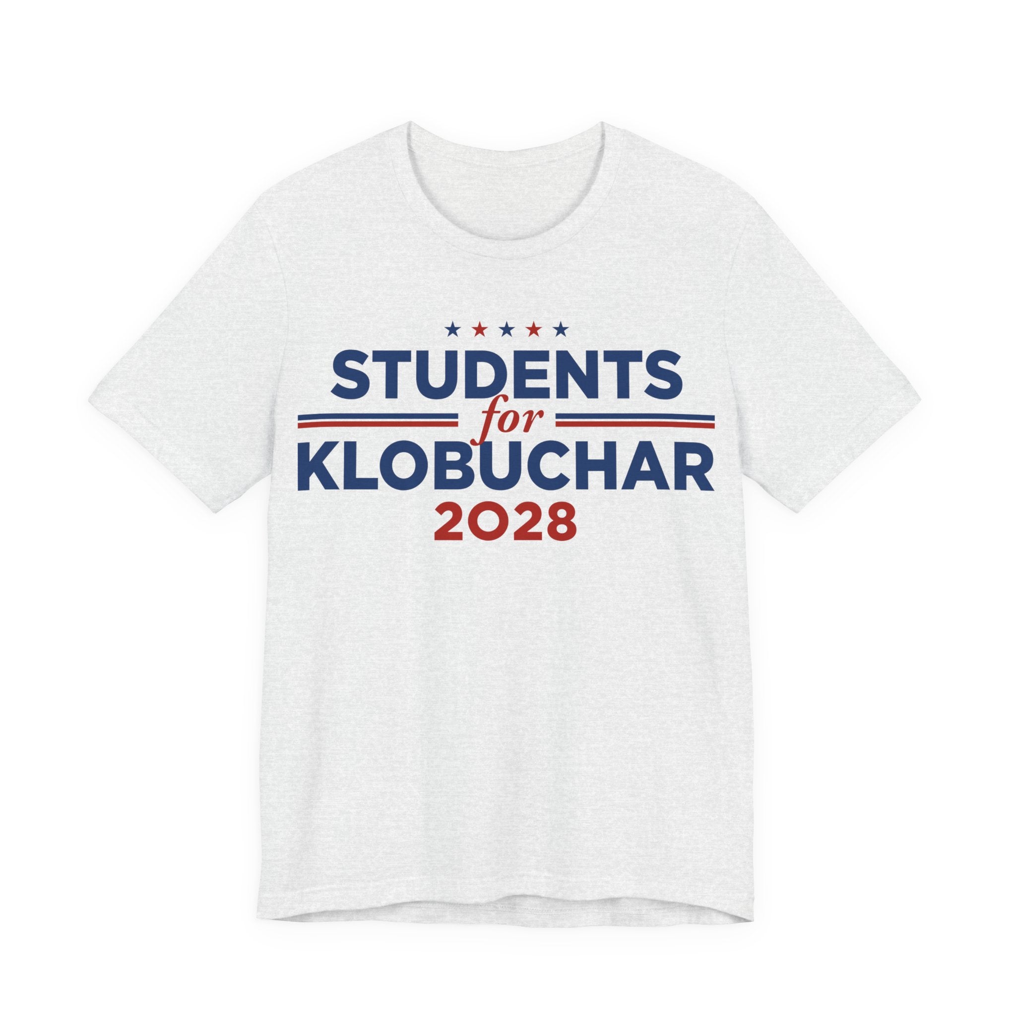 Students for Amy Klobuchar for President Campaign T-Shirt 2028