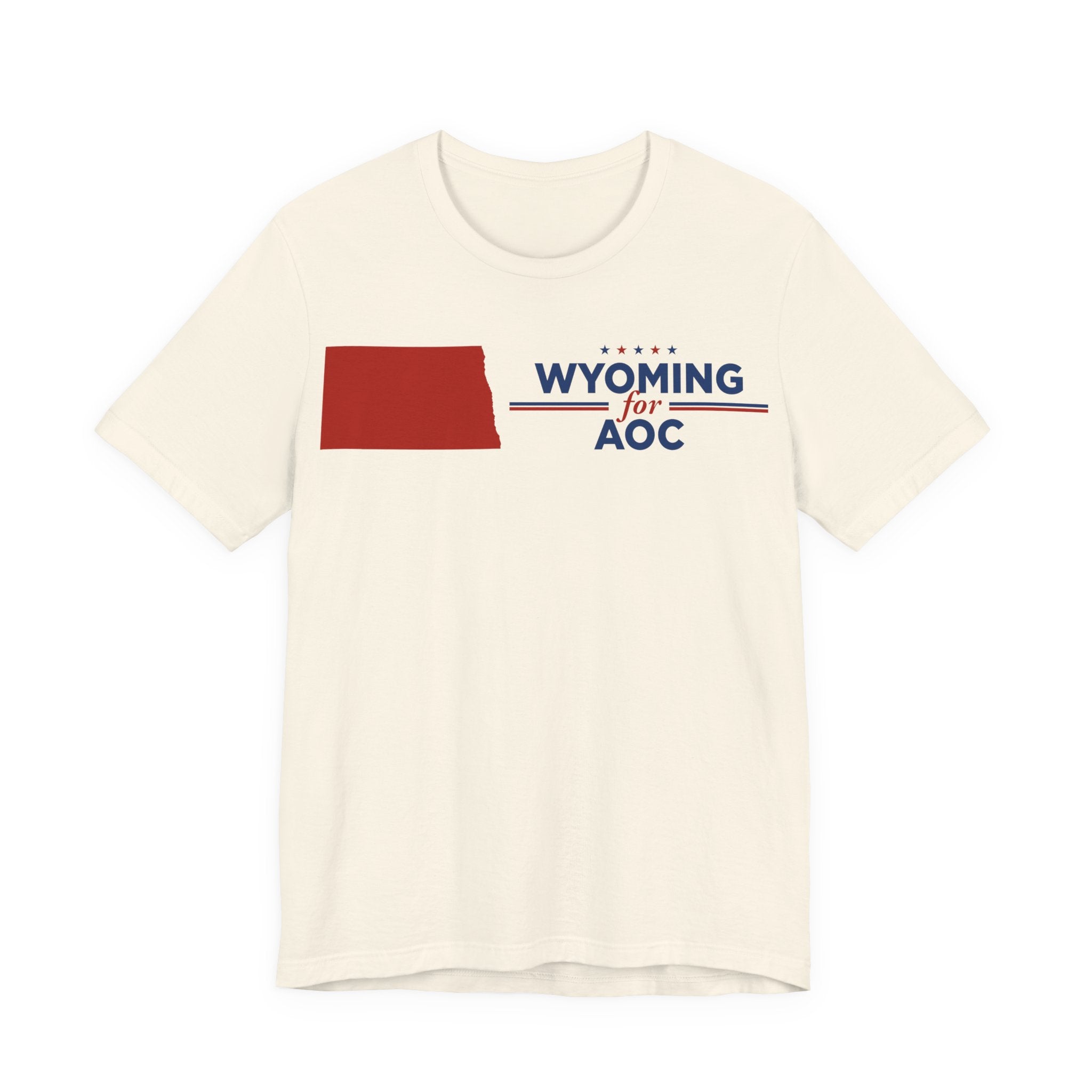 Wyoming for AOC for President Campaign T-Shirt 2028