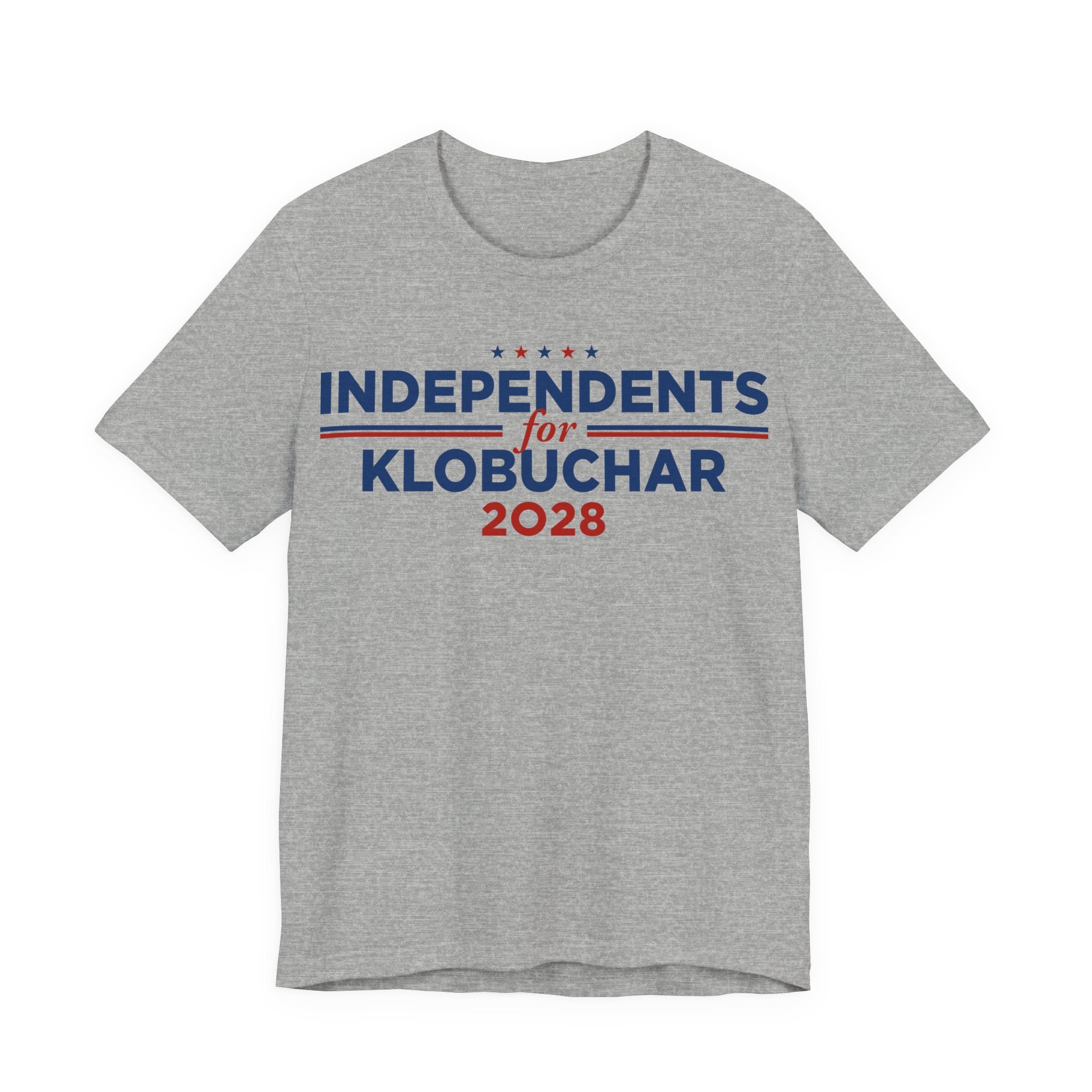Independents for Amy Klobuchar for President Campaign T-Shirt 2028