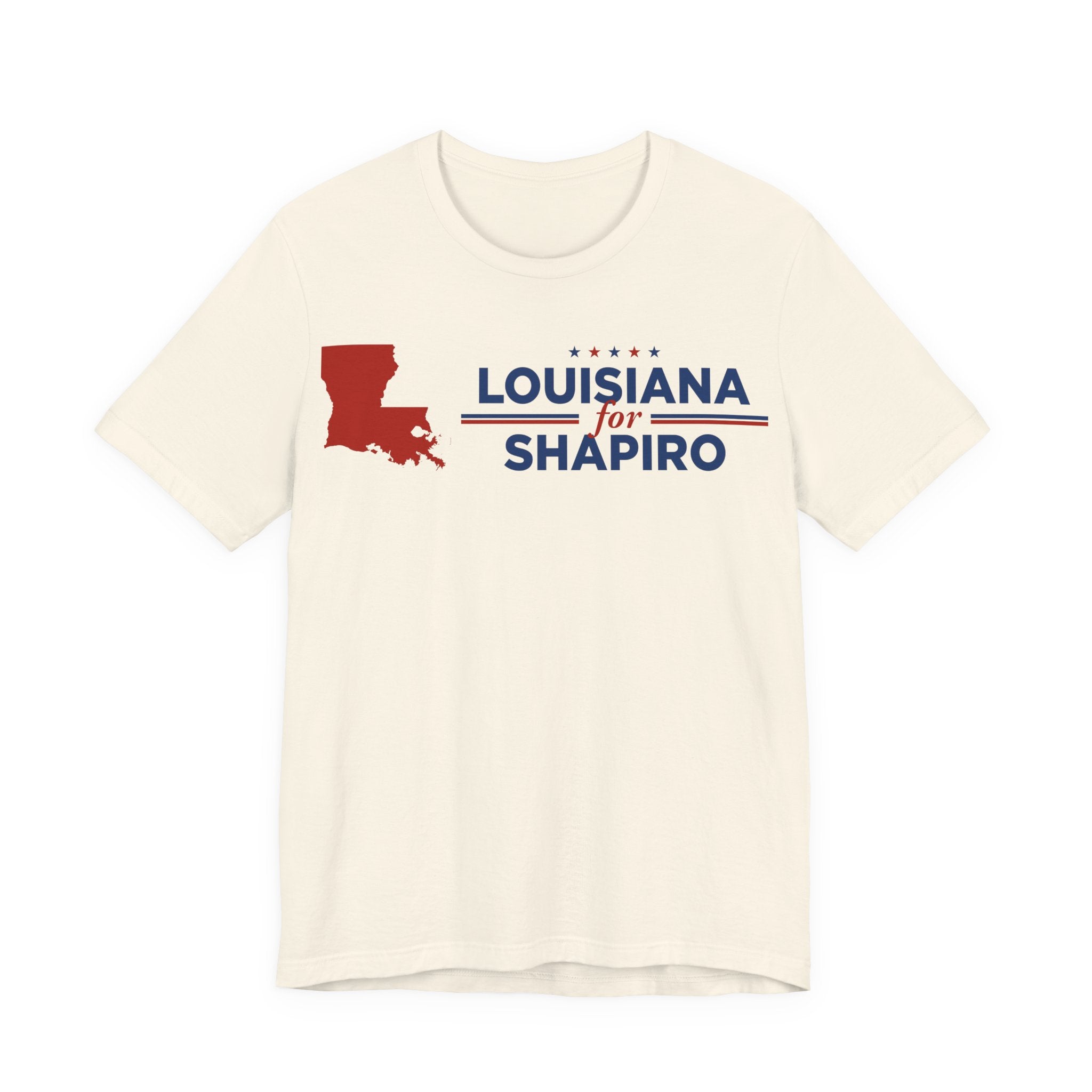 Louisiana for Josh Shapiro for President Campaign T-Shirt 2028