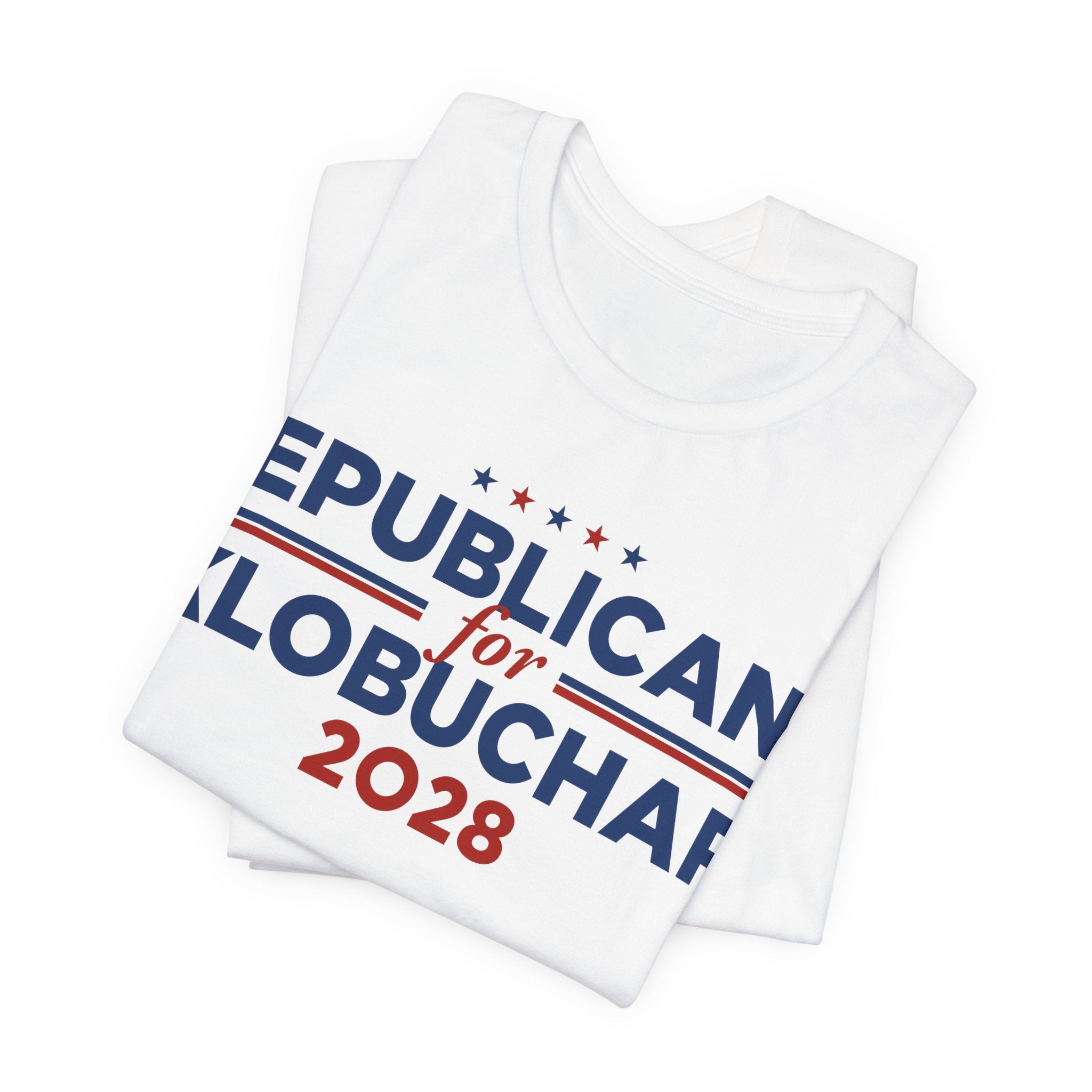 Republicans for Amy Klobuchar Campaign T-Shirt for President 2028
