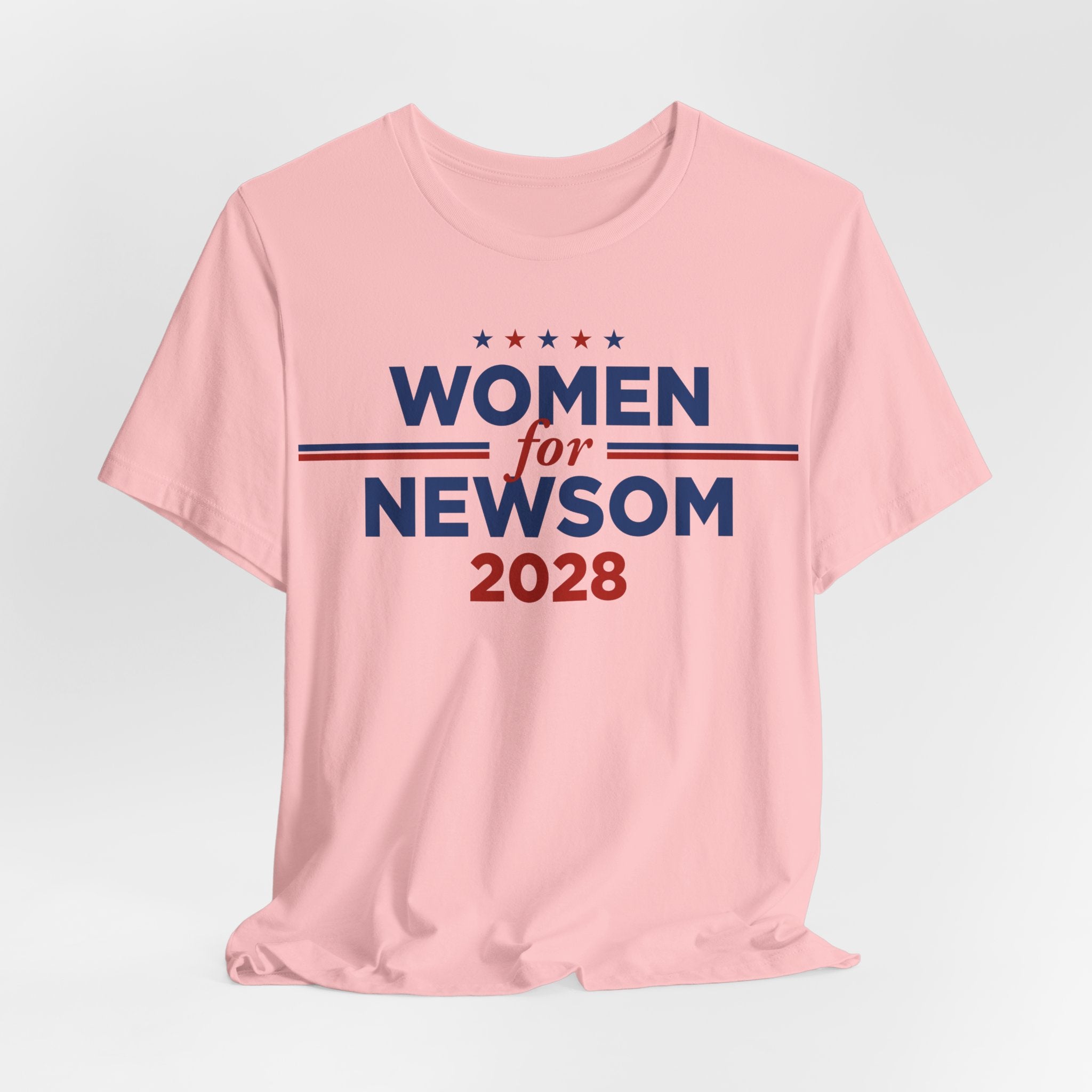 Women for Gavin Newsom for President Campaign T-Shirt 2028