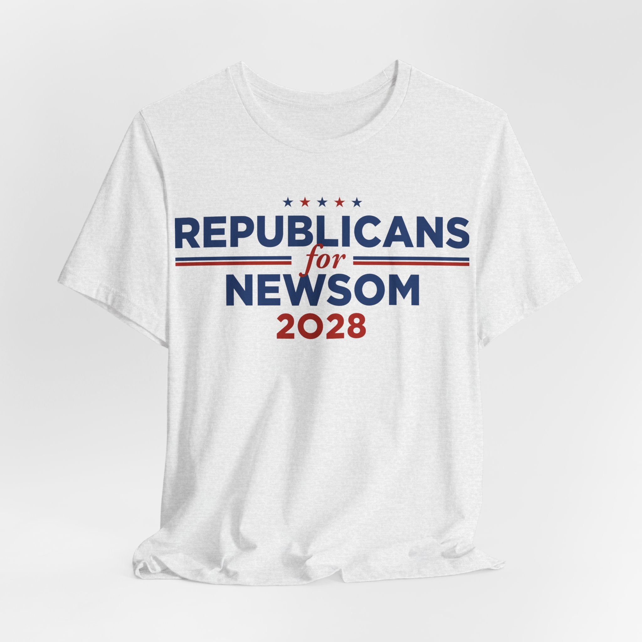 Republicans for Gavin Newsom Campaign T-Shirt for President 2028