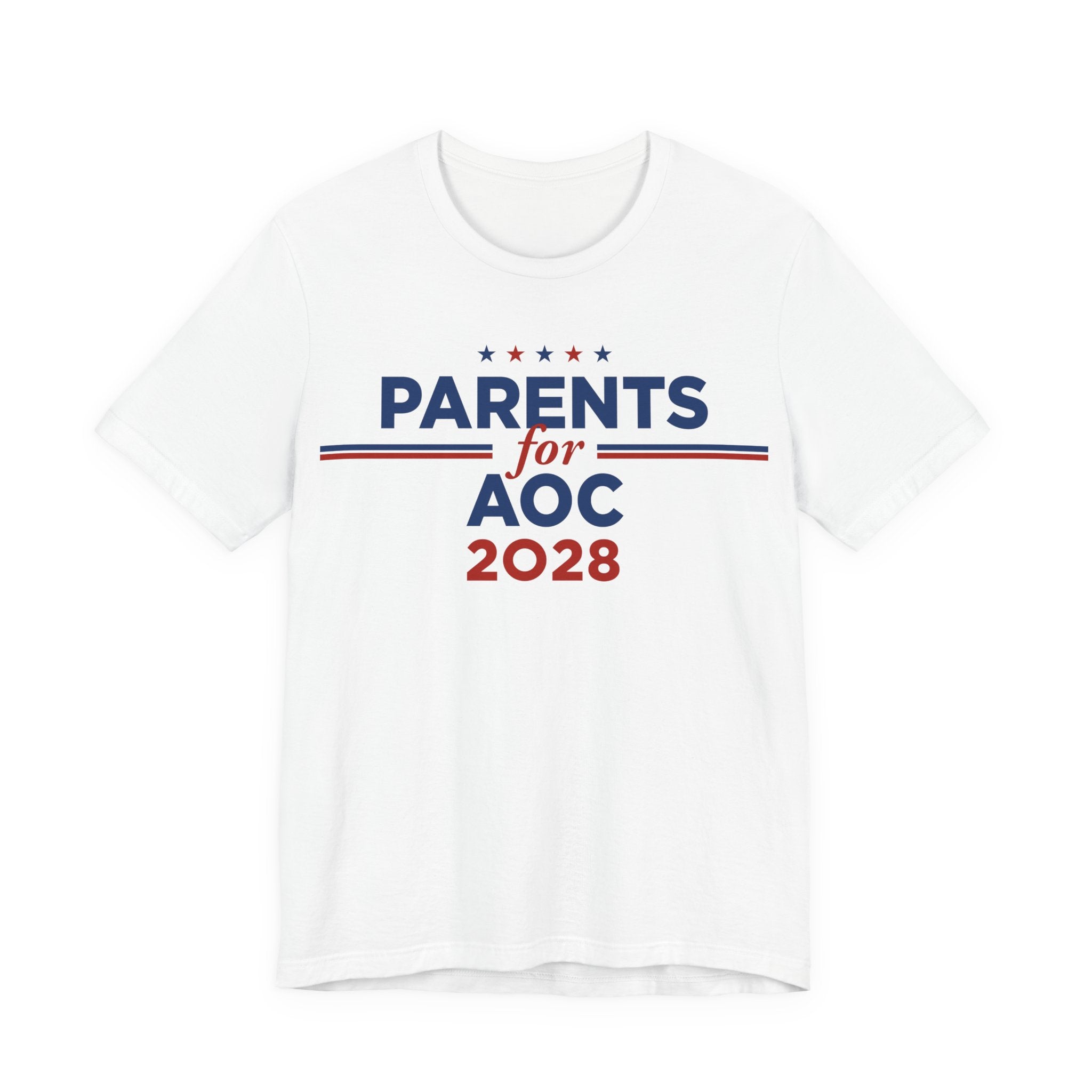 Parents for AOC for President Campaign T-Shirt 2028
