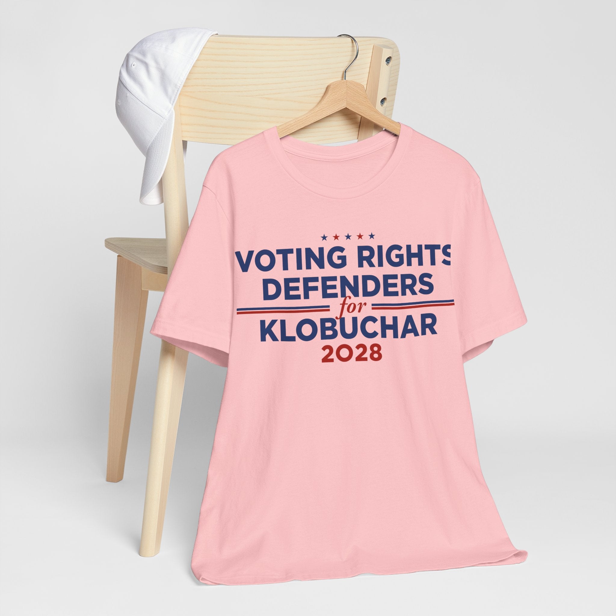 Voting Rights Defenders for Amy Klobuchar for President Campaign T-Shirt 2028