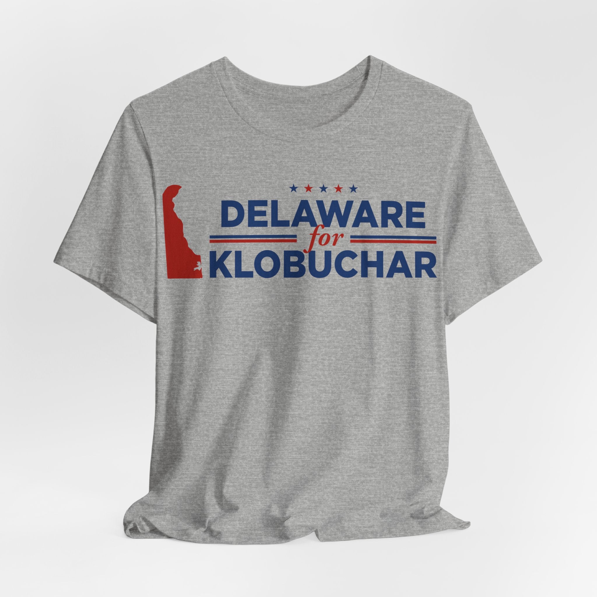 Delaware for Amy Klobuchar for President Campaign T-Shirt 2028