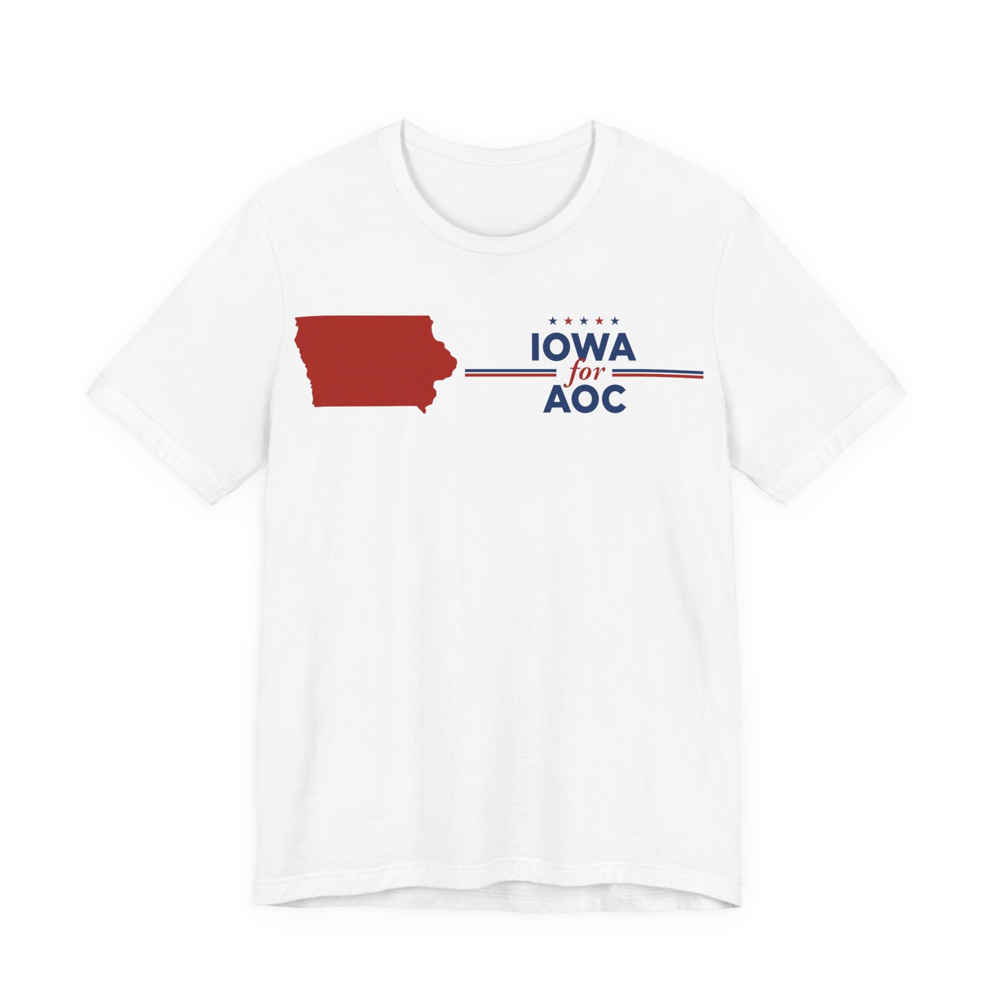 Iowa for AOC for President Campaign T-Shirt 2028