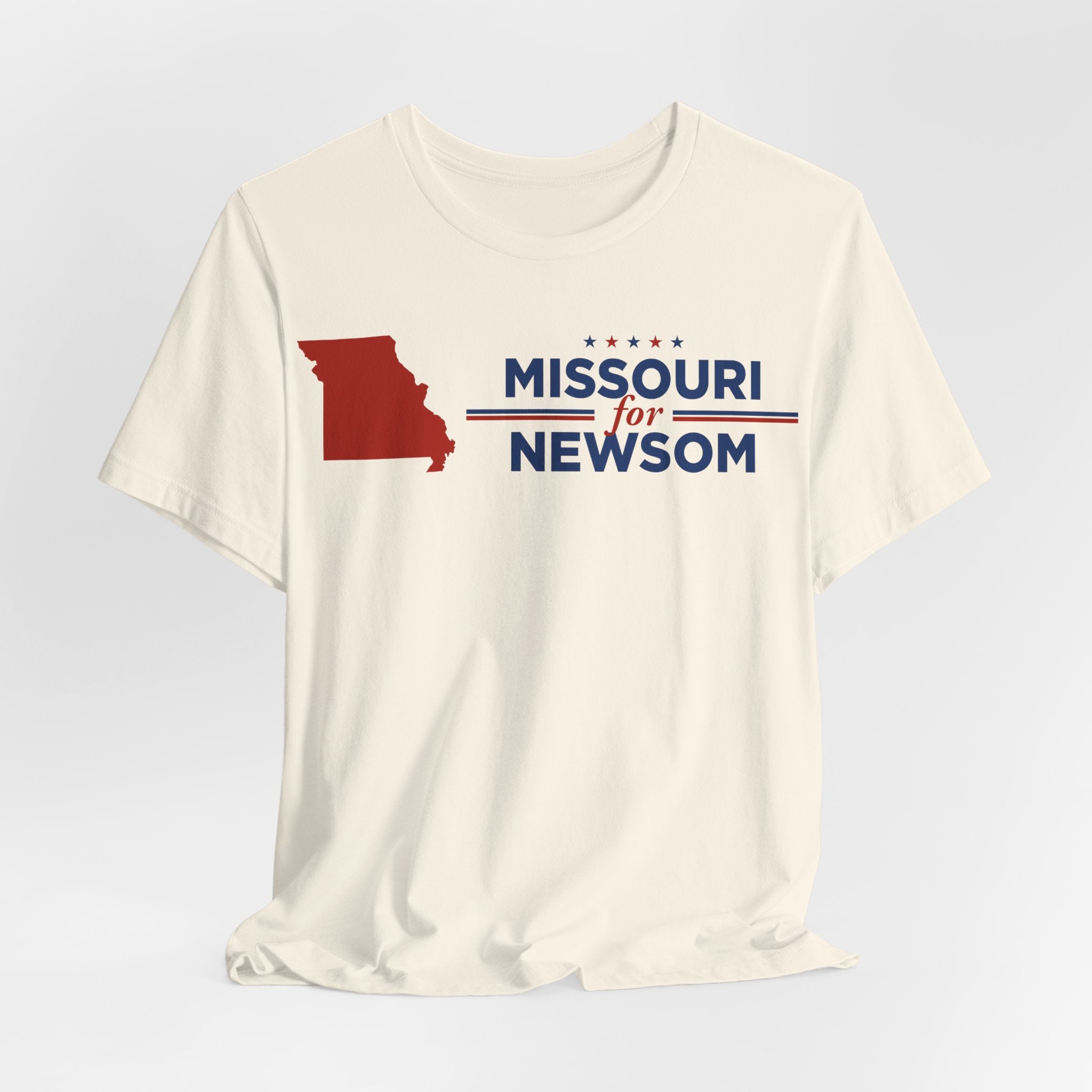 Missouri for Gavin Newsom for President Campaign T-Shirt 2028