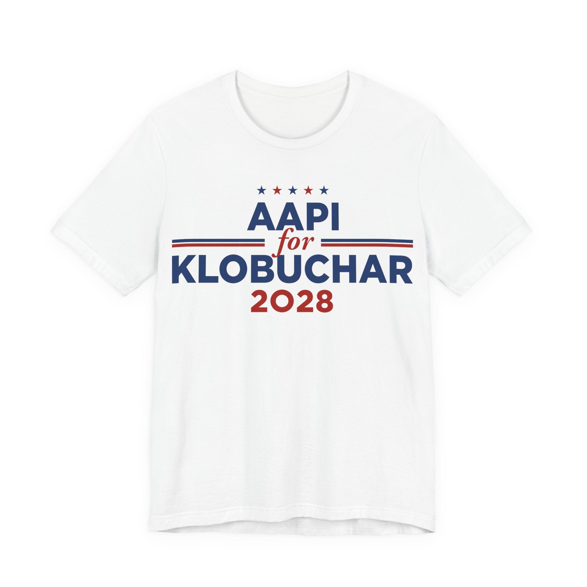 AAPI Asian American and Pacific Islander for Amy Klobuchar Campaign T-Shirt for President 2028