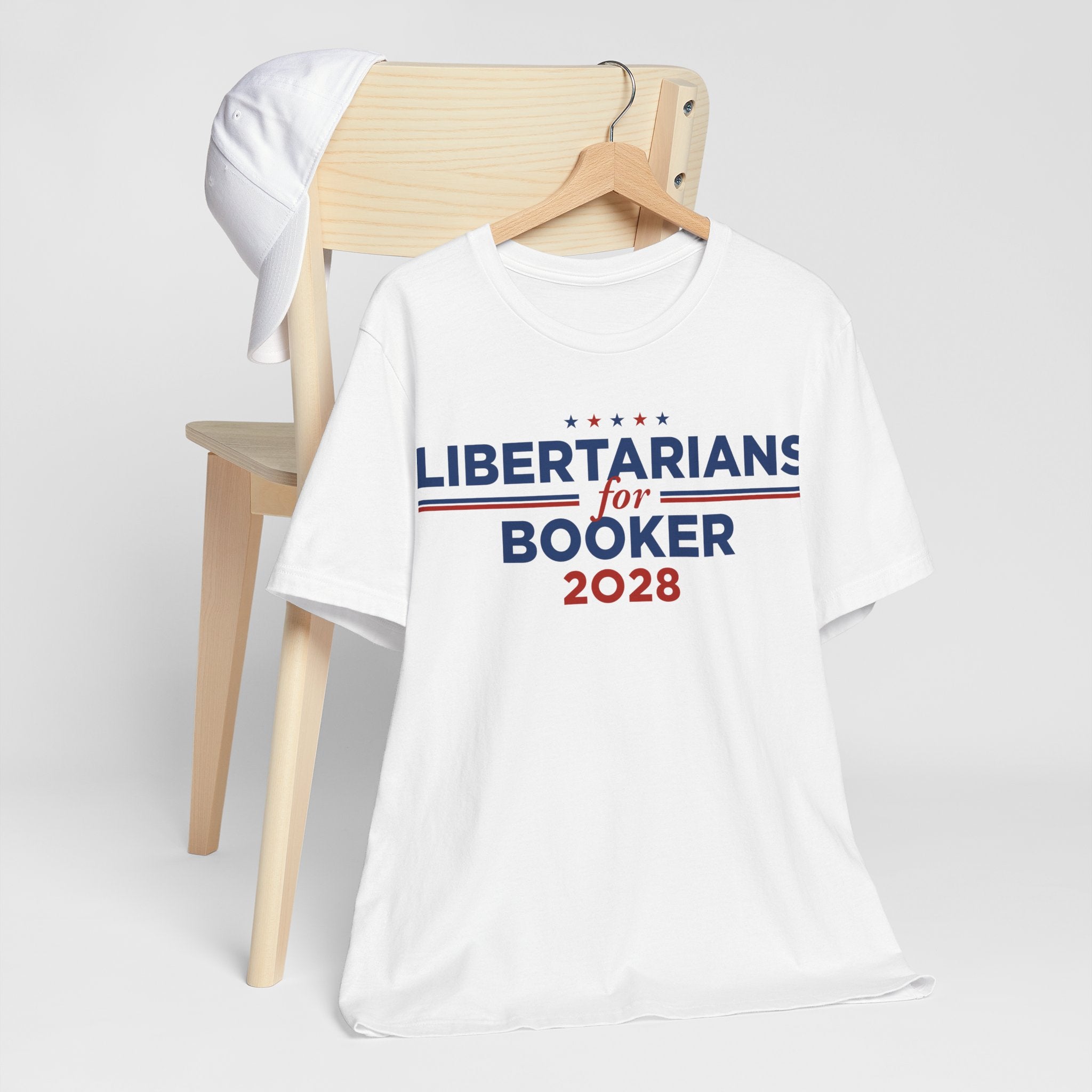 Libertarians for Cory Booker for President Campaign T-Shirt 2028