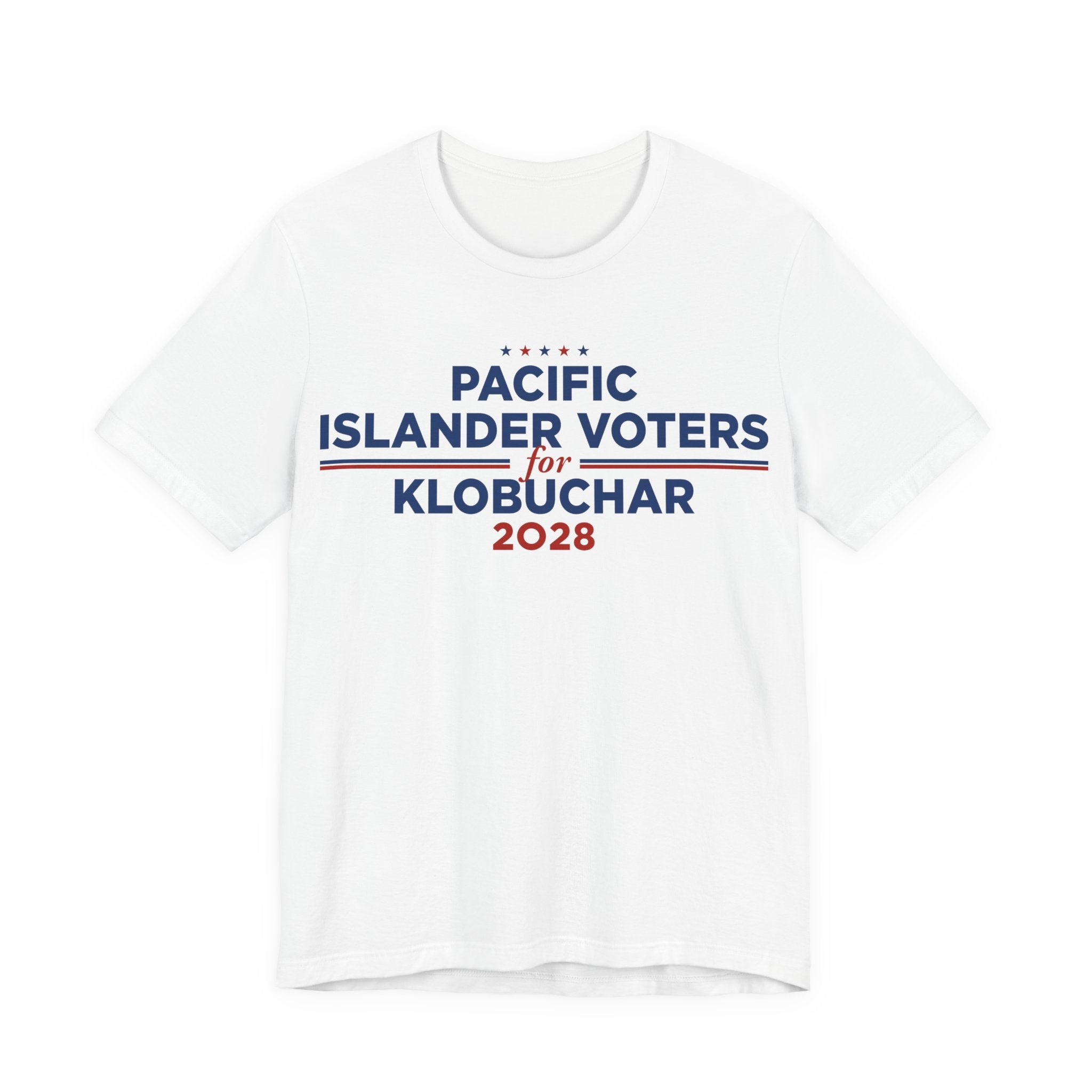 Pacific Islander Voters for Amy Klobuchar for President Campaign T-Shirt 2028