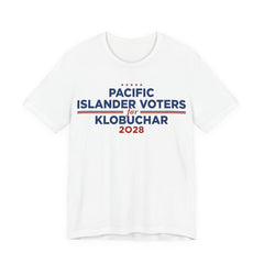 Pacific Islander Voters for Amy Klobuchar for President Campaign T-Shirt 2028