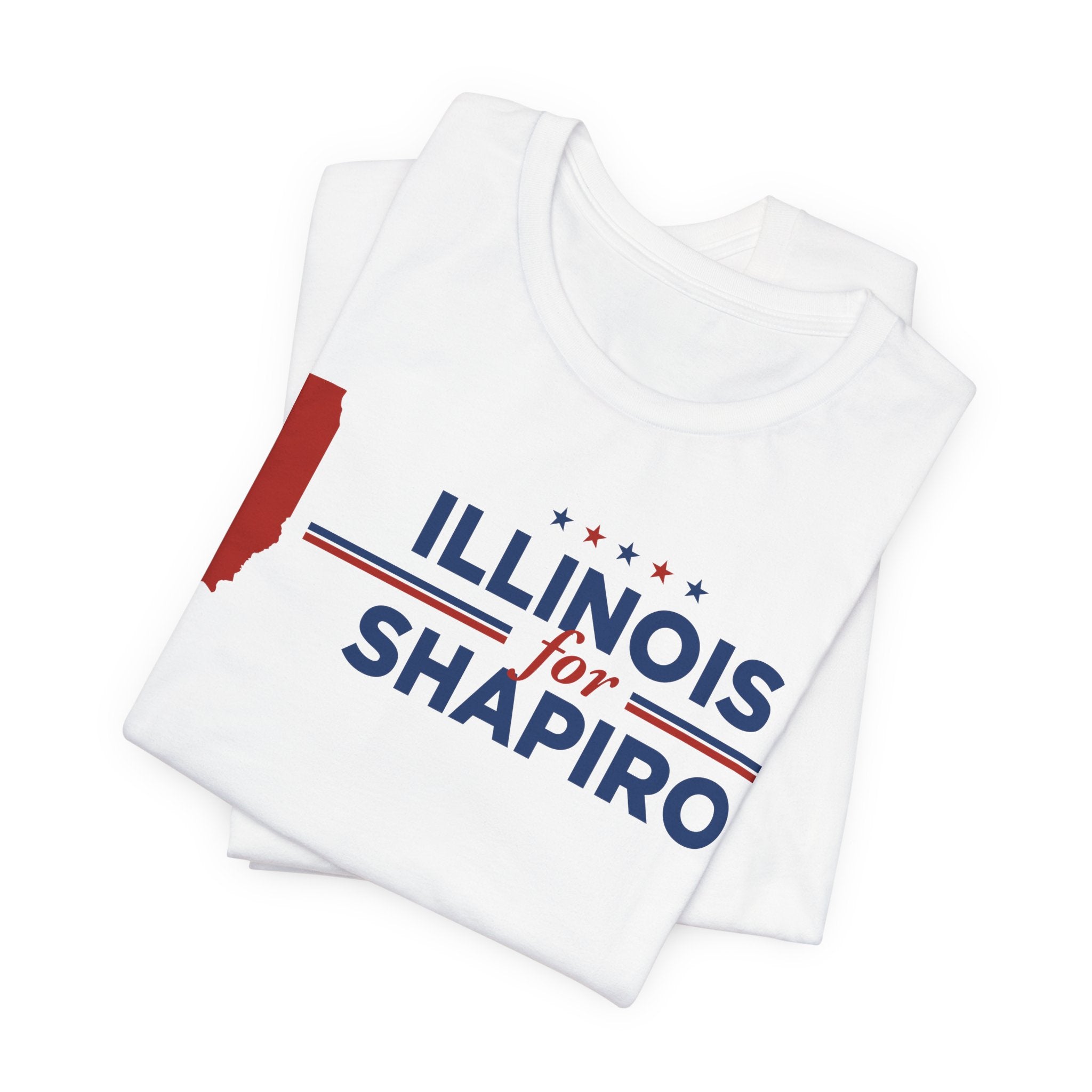 Illinois for Josh Shapiro for President Campaign T-Shirt 2028
