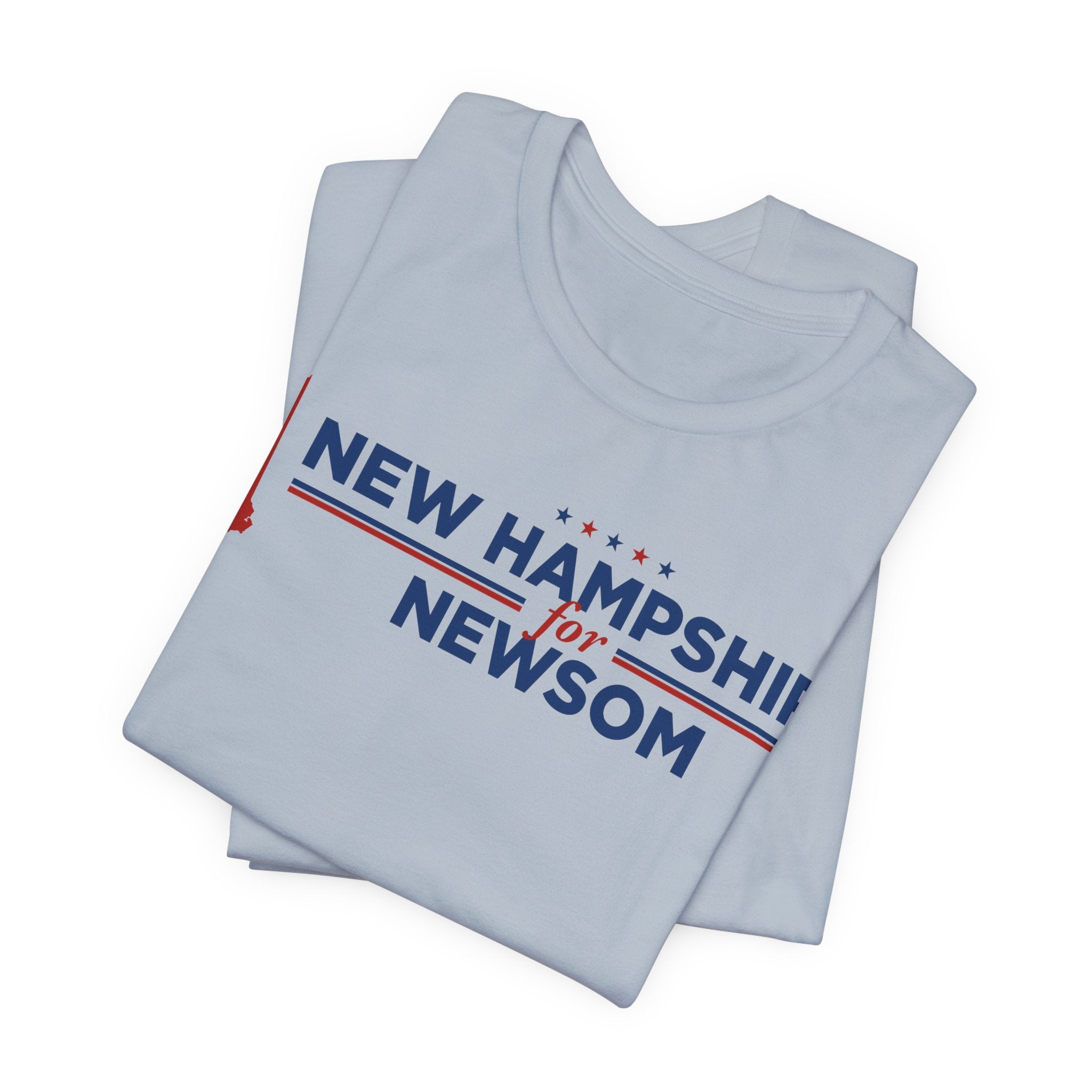 New Hampshire for Gavin Newsom for President Campaign T-Shirt 2028