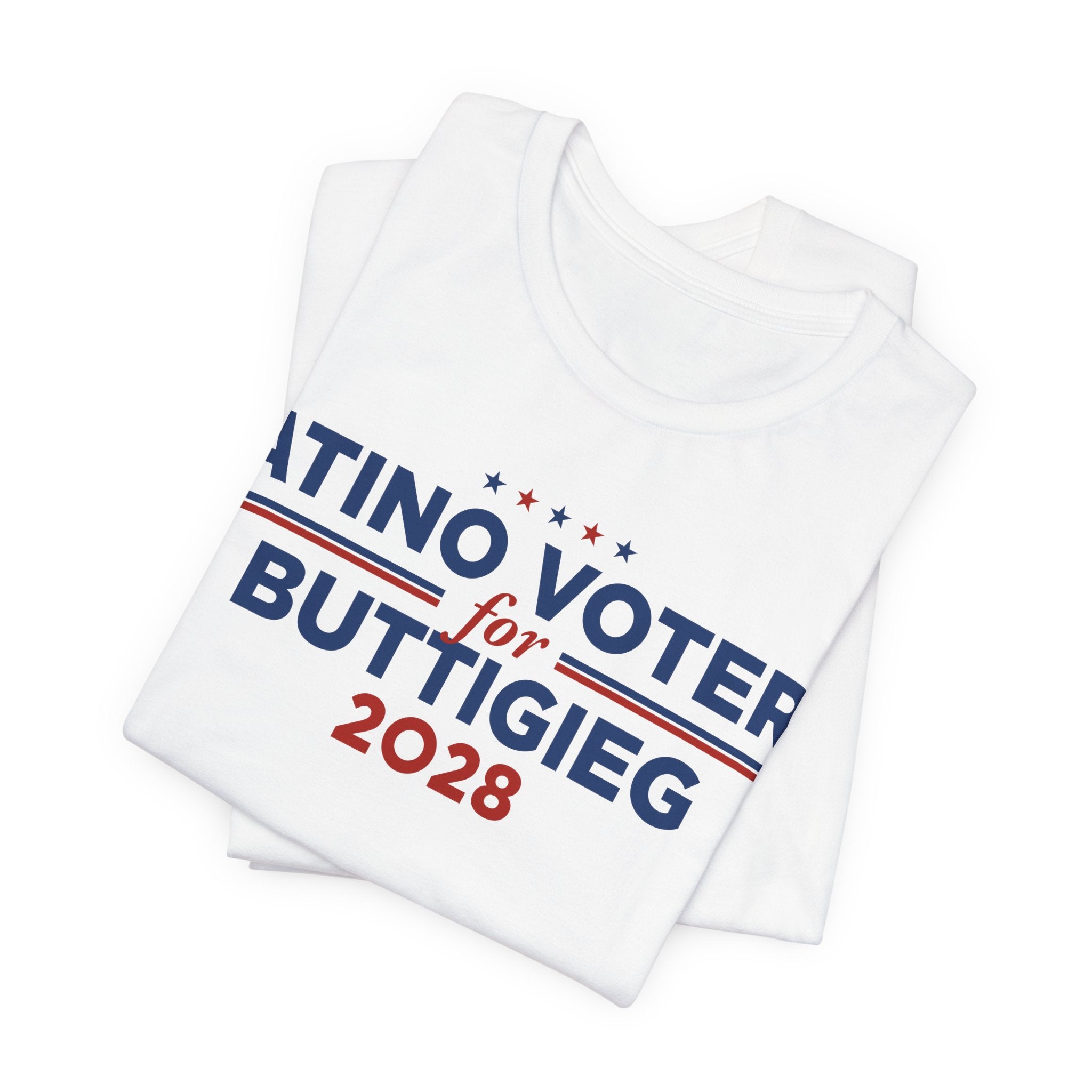 Latino Voters for Pete Buttigieg for President Campaign T-Shirt 2028
