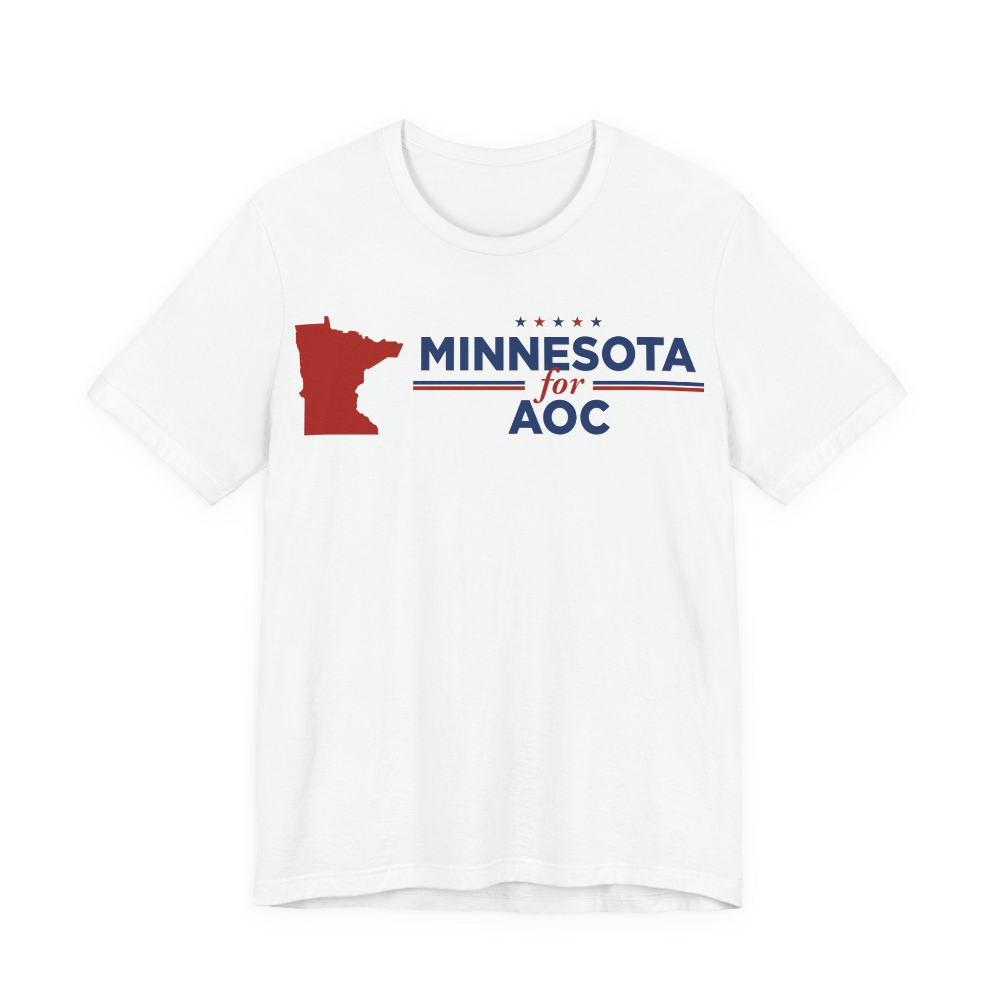 Minnesota for AOC for President Campaign T-Shirt 2028